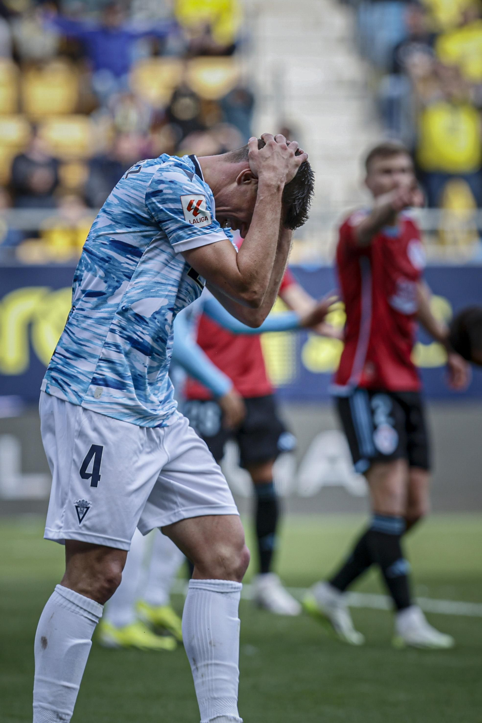 Partido de fútbol Cádiz CF - RC Celta.