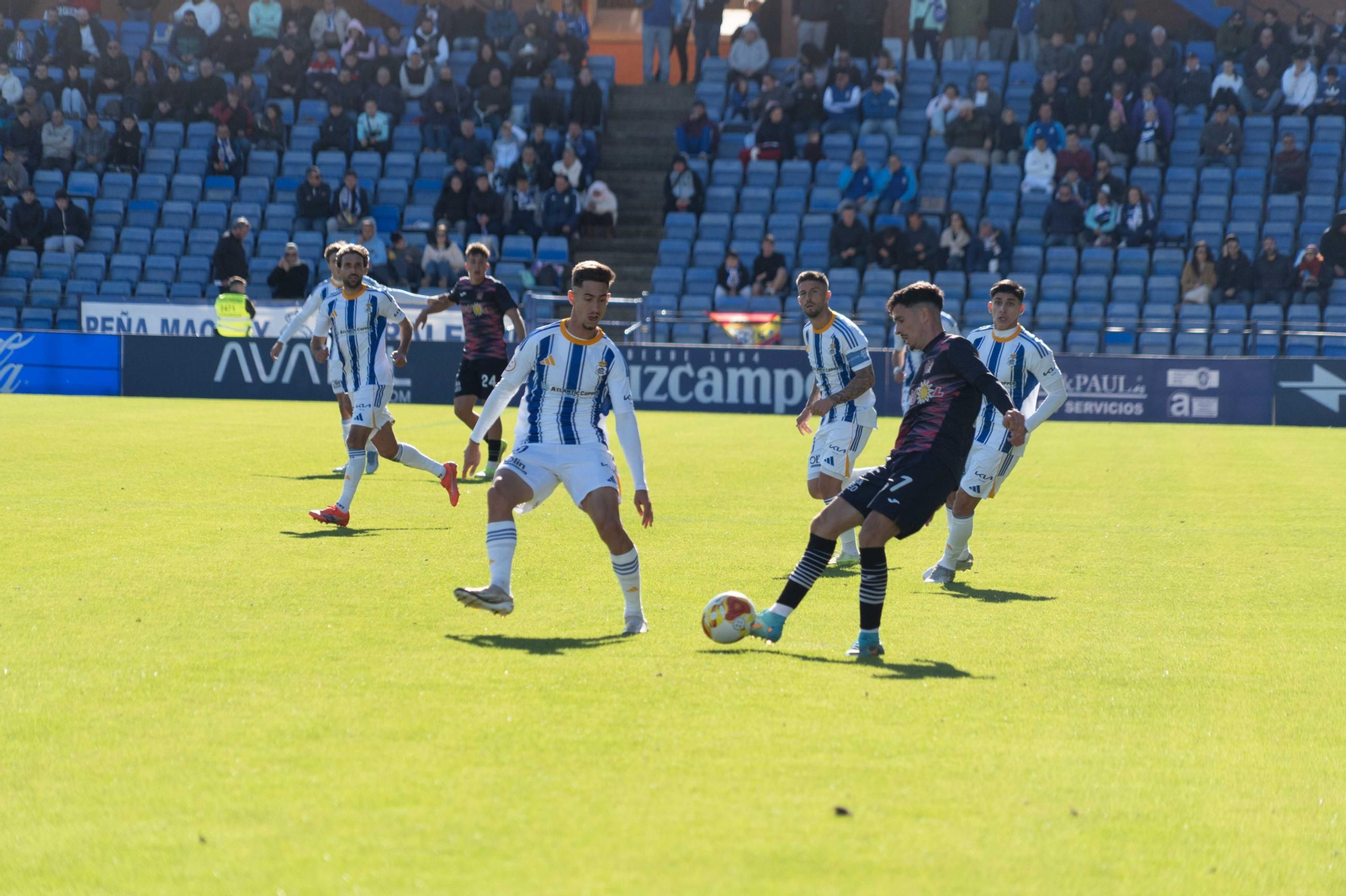 Las mejores imágenes del partido Recreativo de Huelva-Águilas