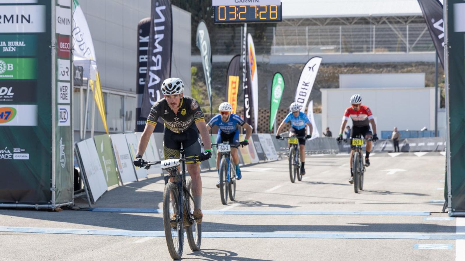 En imágenes: la Andalucía Bike Race llega a Jaén en su tercera etapa