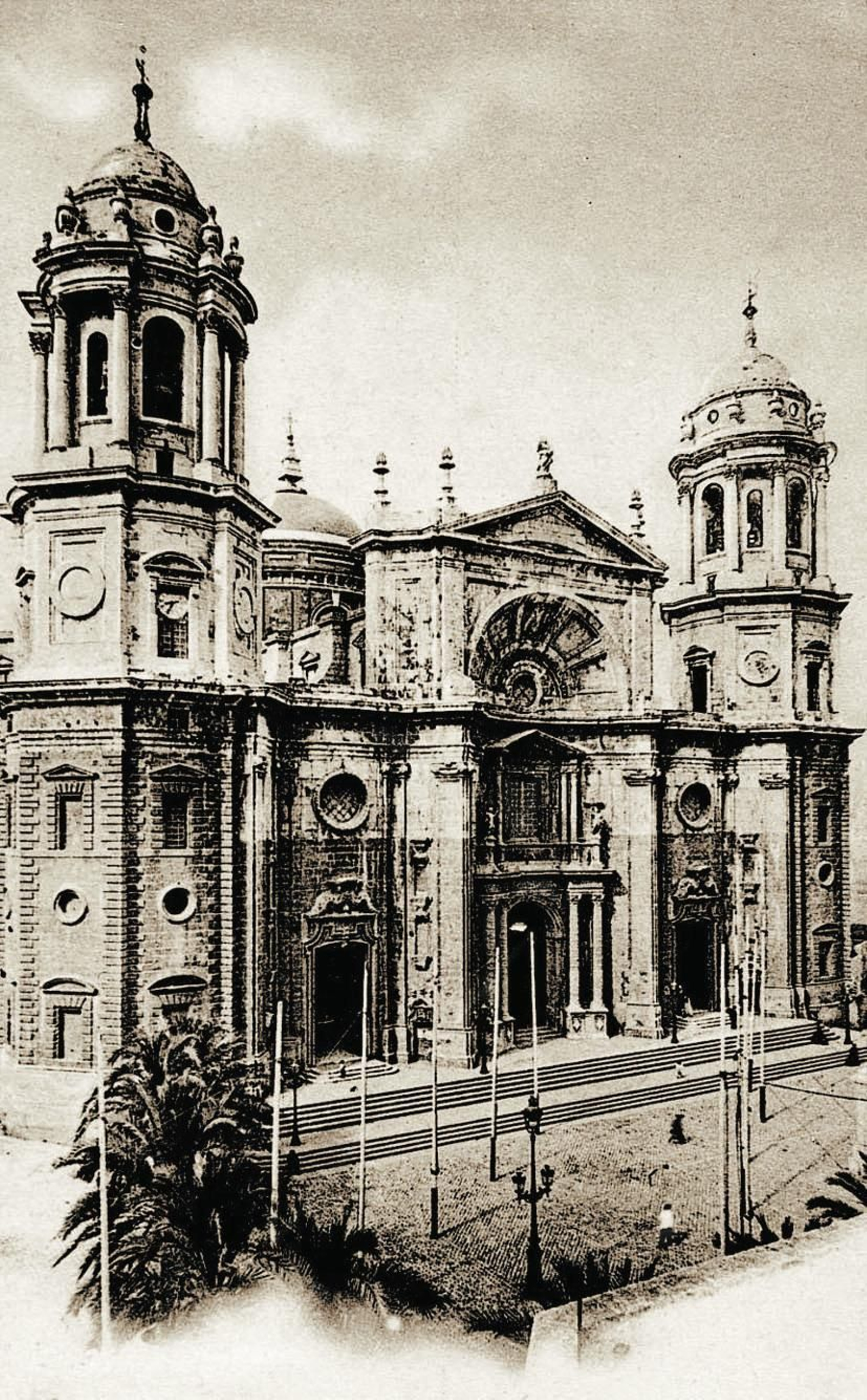 Antigua imagen de la Catedral de Cádiz