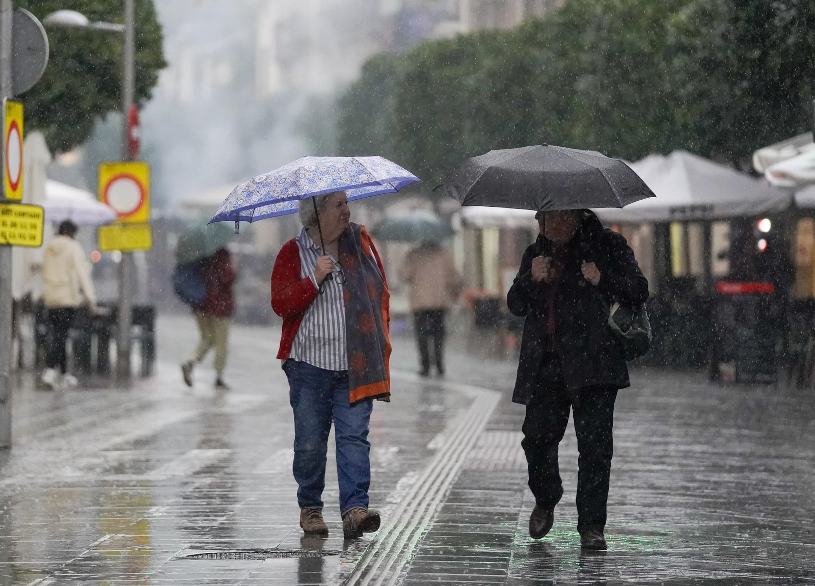Viernes de lluvia intensa en Sevilla