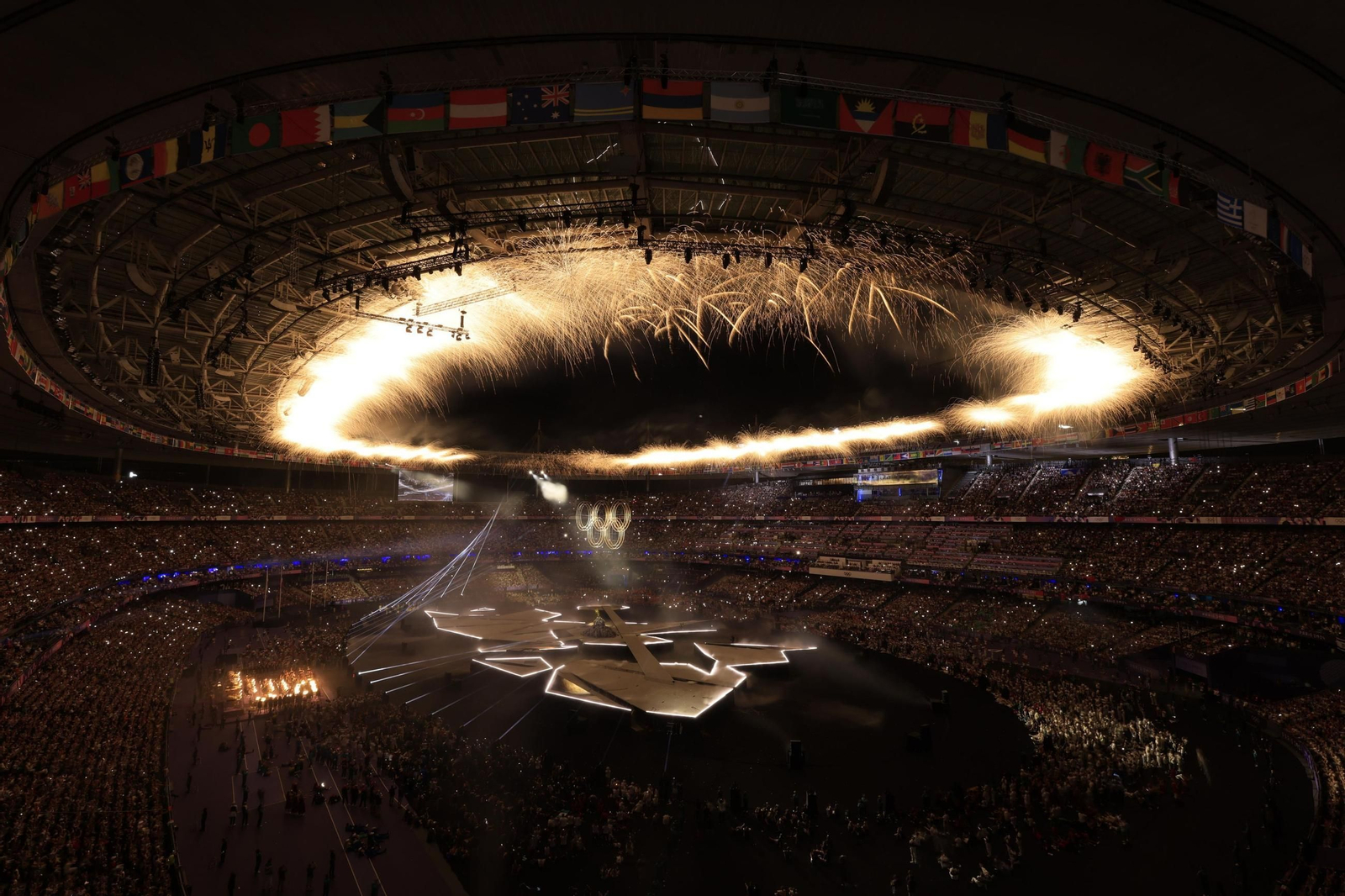 Las fotos de la ceremonia de clausura de los Juegos Olímpicos París 2024