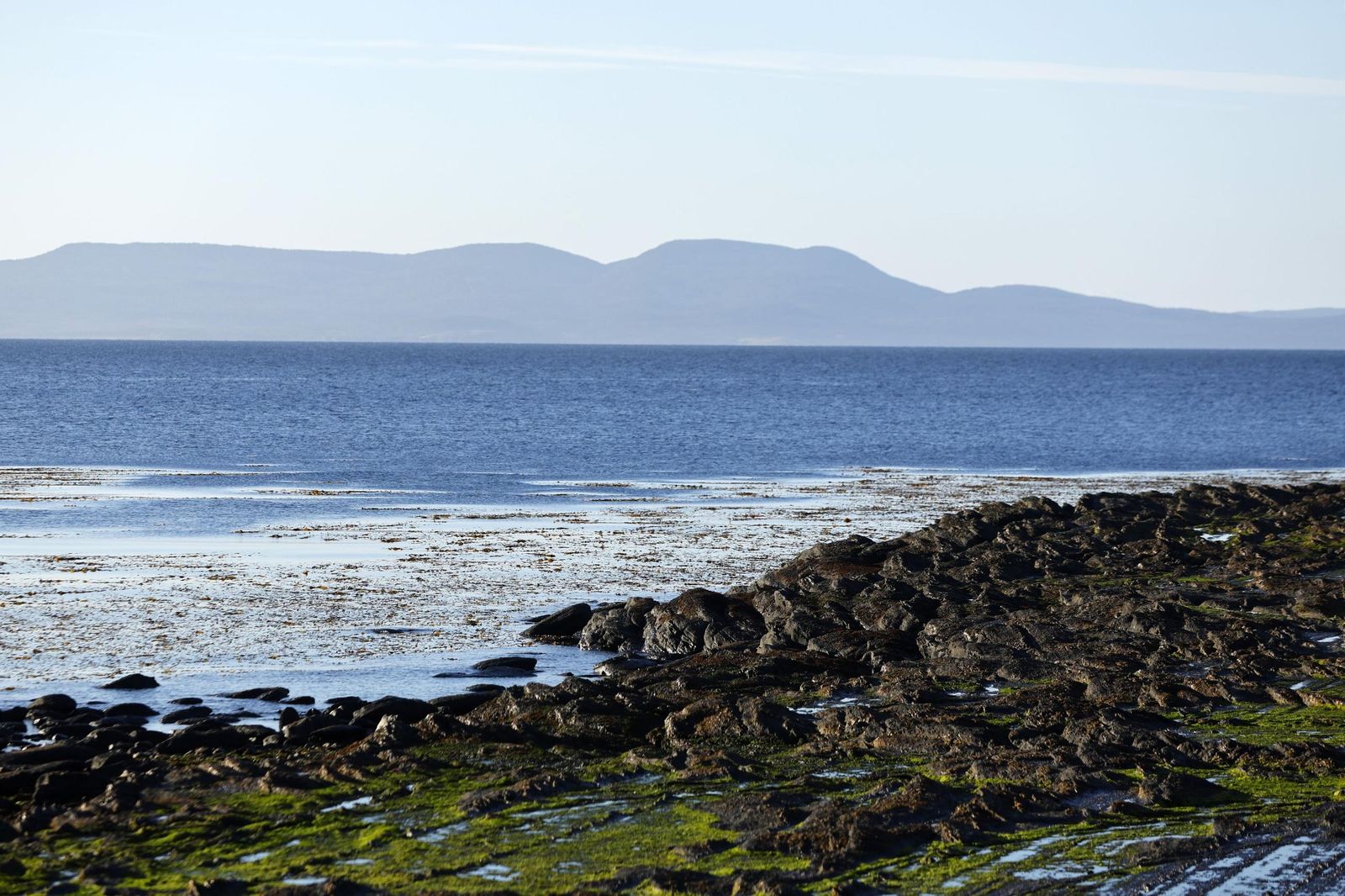 Costa de la región de Magallanes, donde se ha activado una alerta de tsunami tras un terremoto de 7,5 grados de la escala Richter.