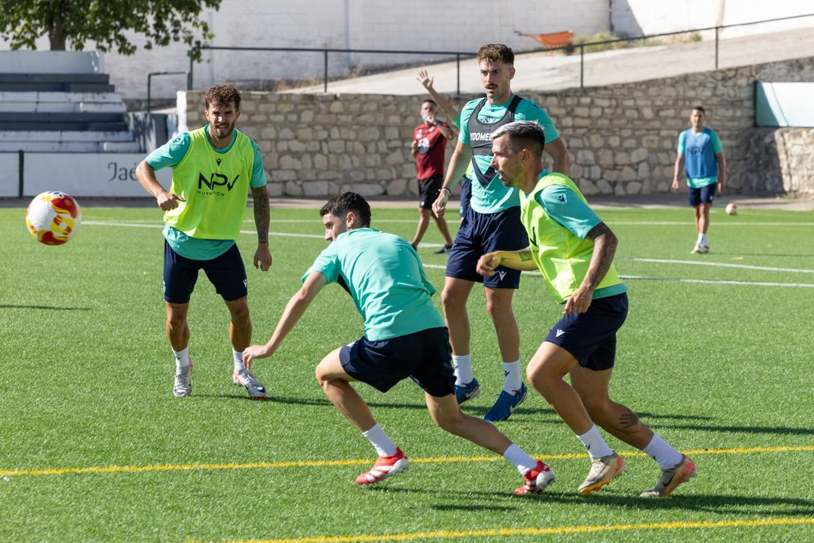 El primer entrenamiento del Real Jaén de la temporada 2025-26