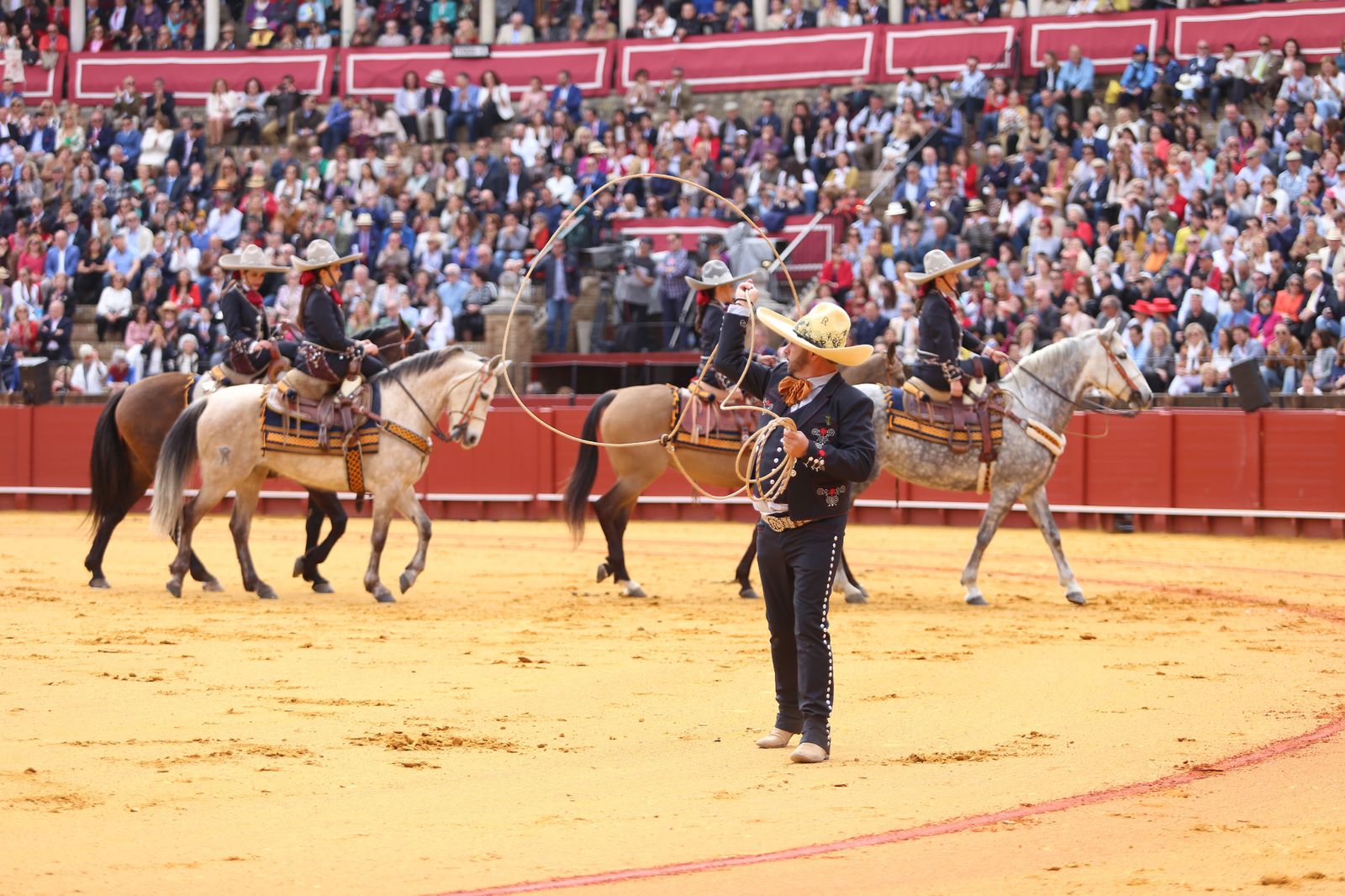 XXXIII Exhibición del Real Club de Enganches de Andalucía en la Maestranza