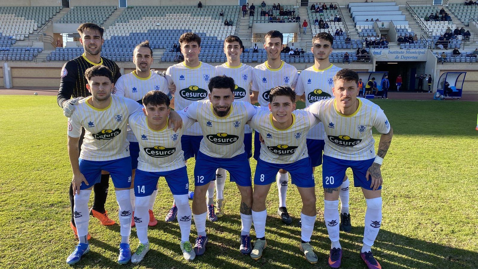 Once presentado por el Huétor Tájar en su encuentro frente al Poli El Ejido en Santo Domingo.