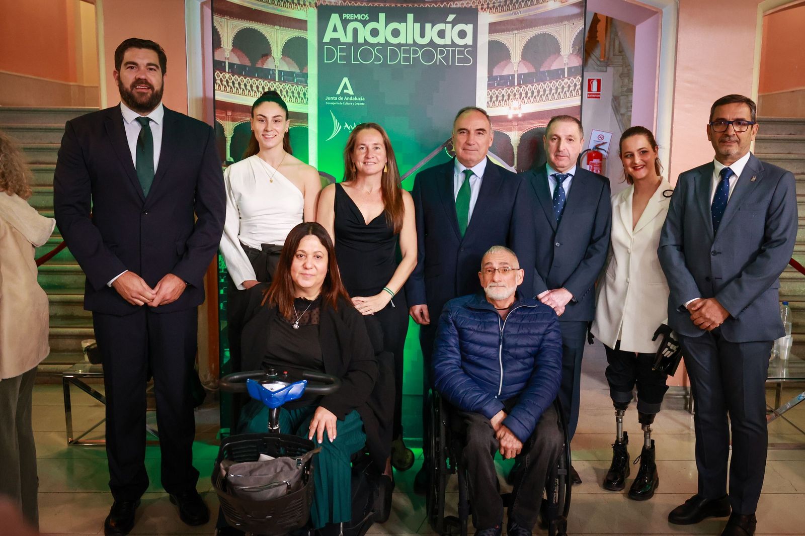 Las imágenes de la gala de entrega de los Premios Andalucía de los Deportes 2025
