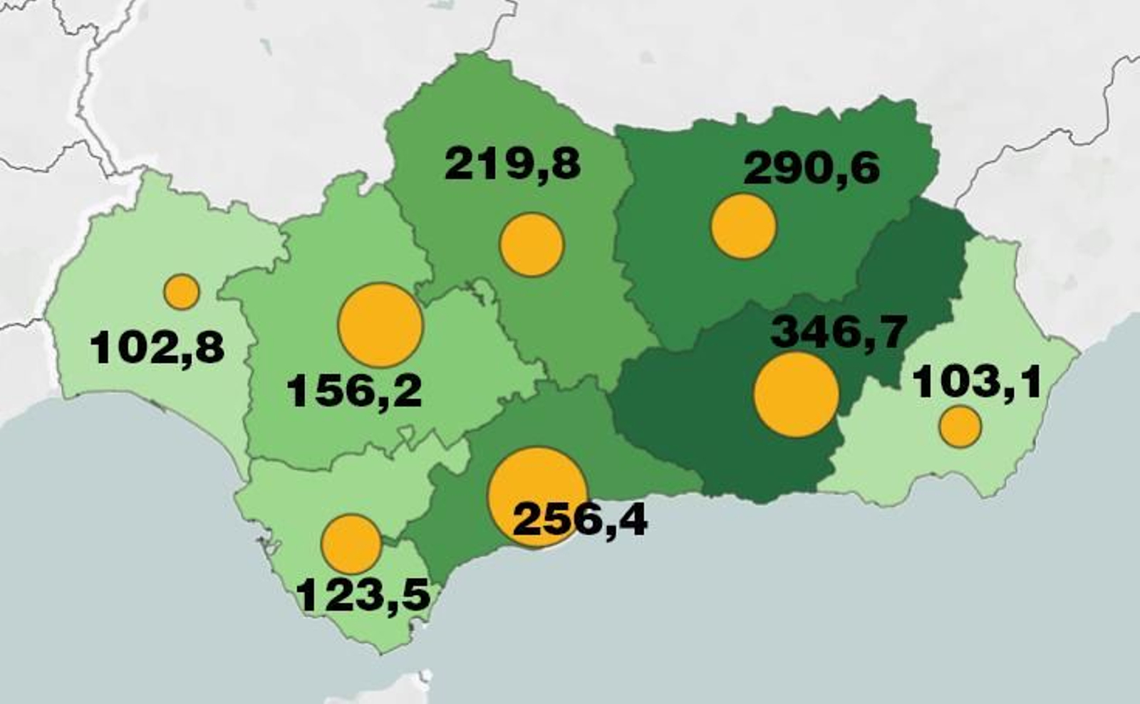 Almería ya no es la provincia andaluza menos afectada por el coronavirus.