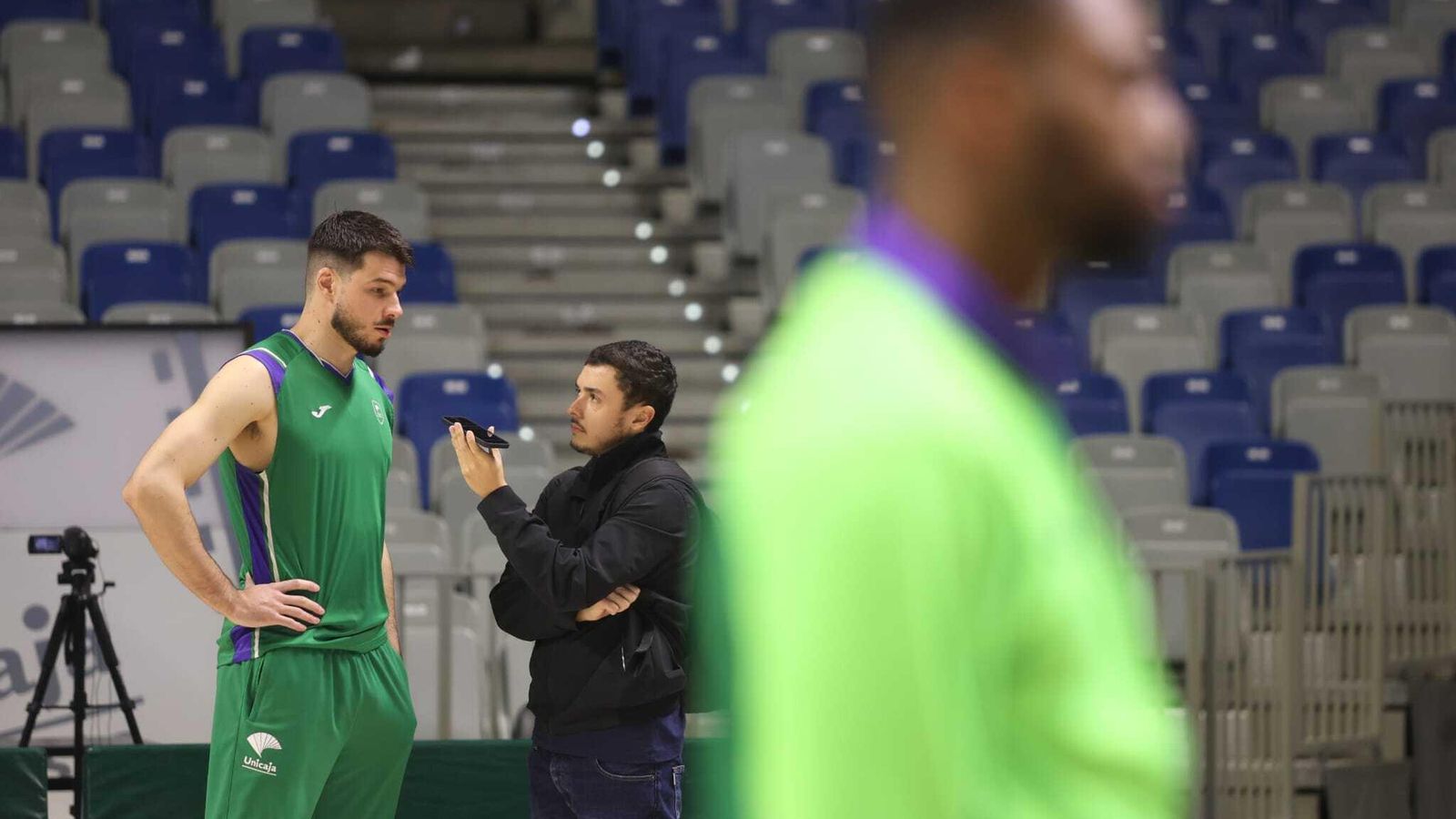 Jonathan Barreiro, en el Carpena.