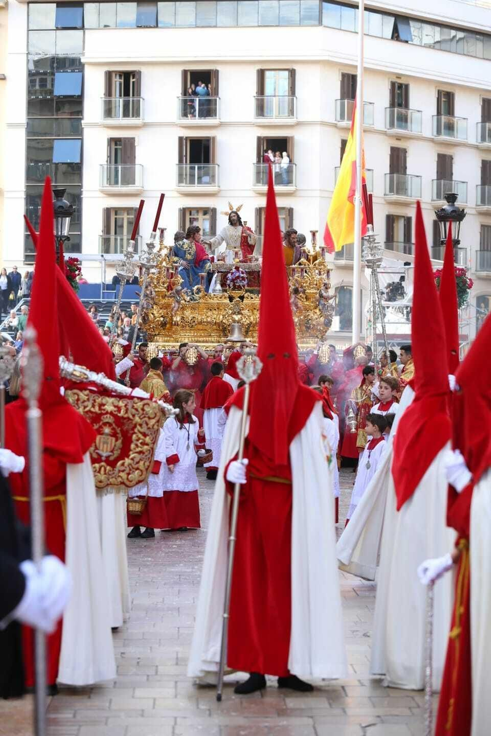 Las fotos de la Sagrada Cena del Jueves Santo en Málaga Las fotos de la Sagrada Cena del Jueves Santo en Málaga