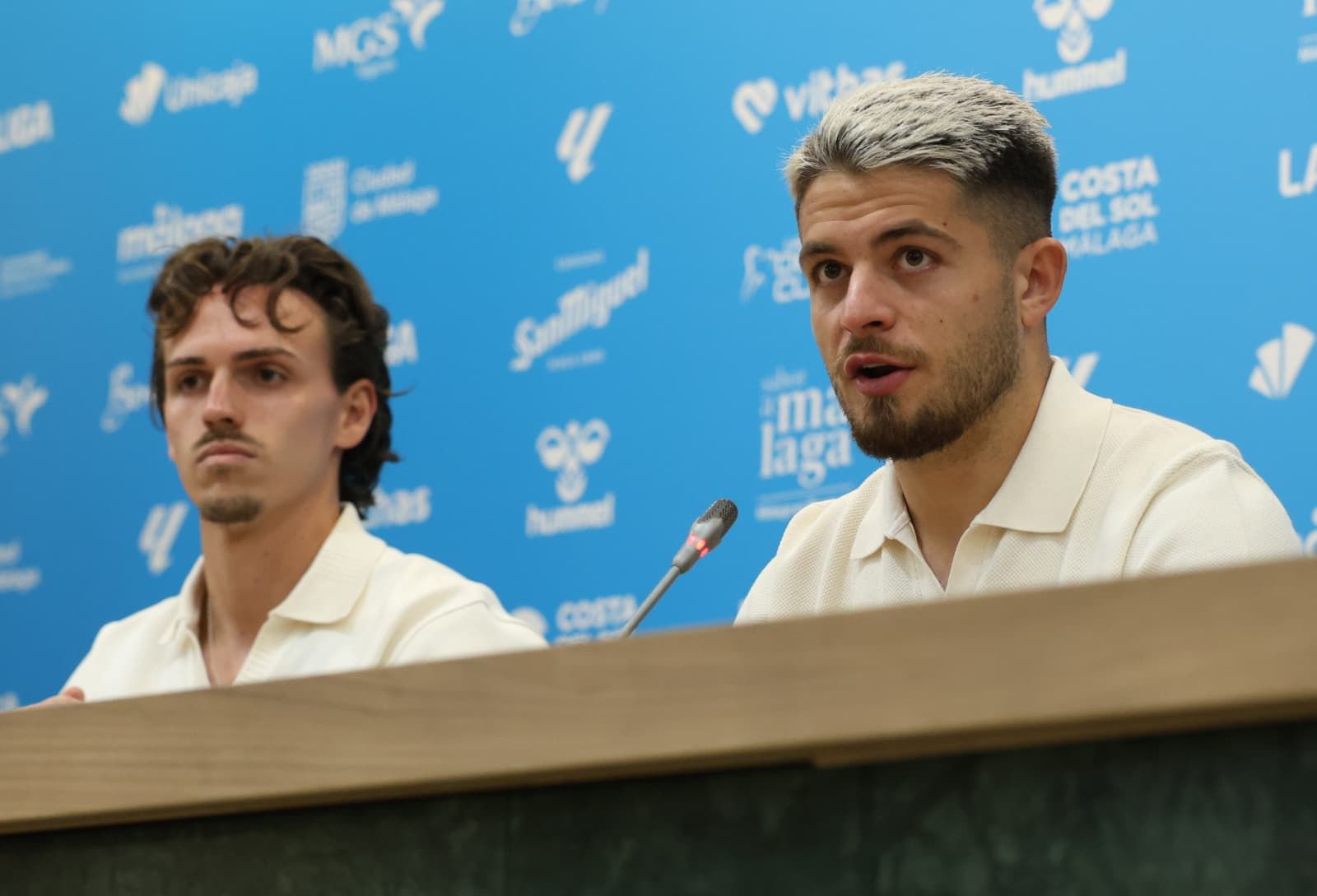 Las fotos de Dani Lorenzo y Ángel Recio en La Rosaleda