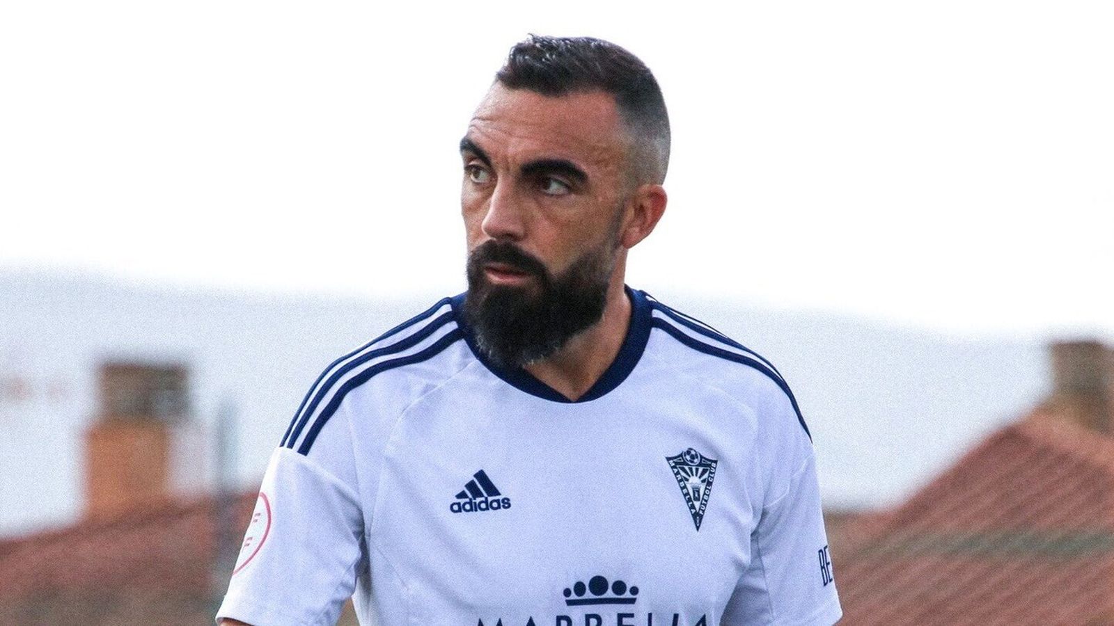 Carlos de Lerma, en un partido del pasado curso.