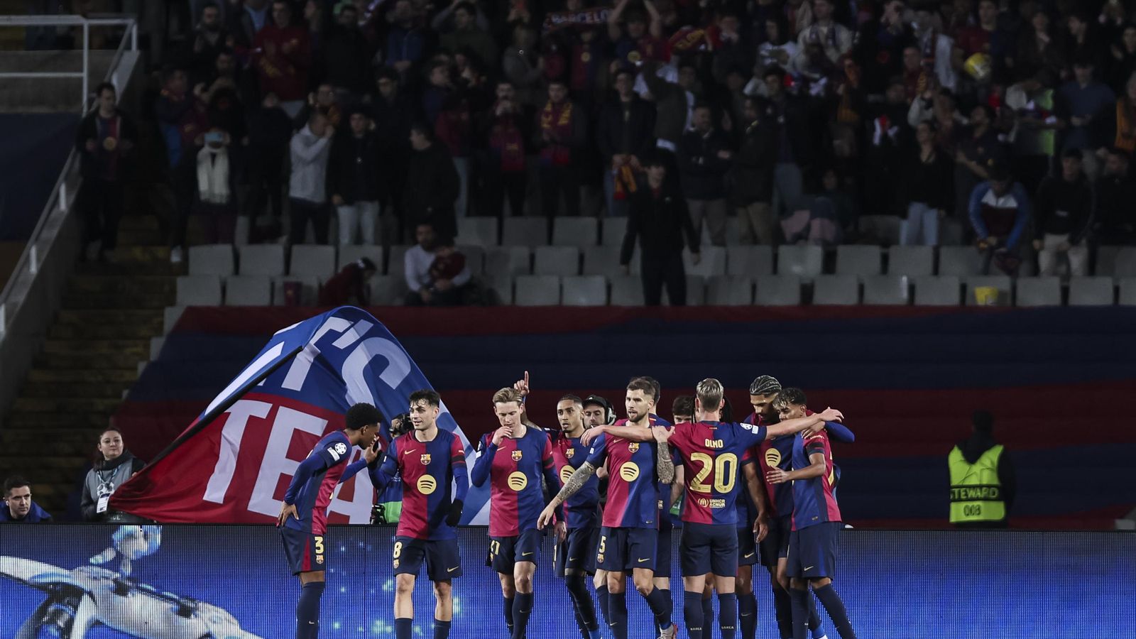 Las fotos del Barcelona-Benfica