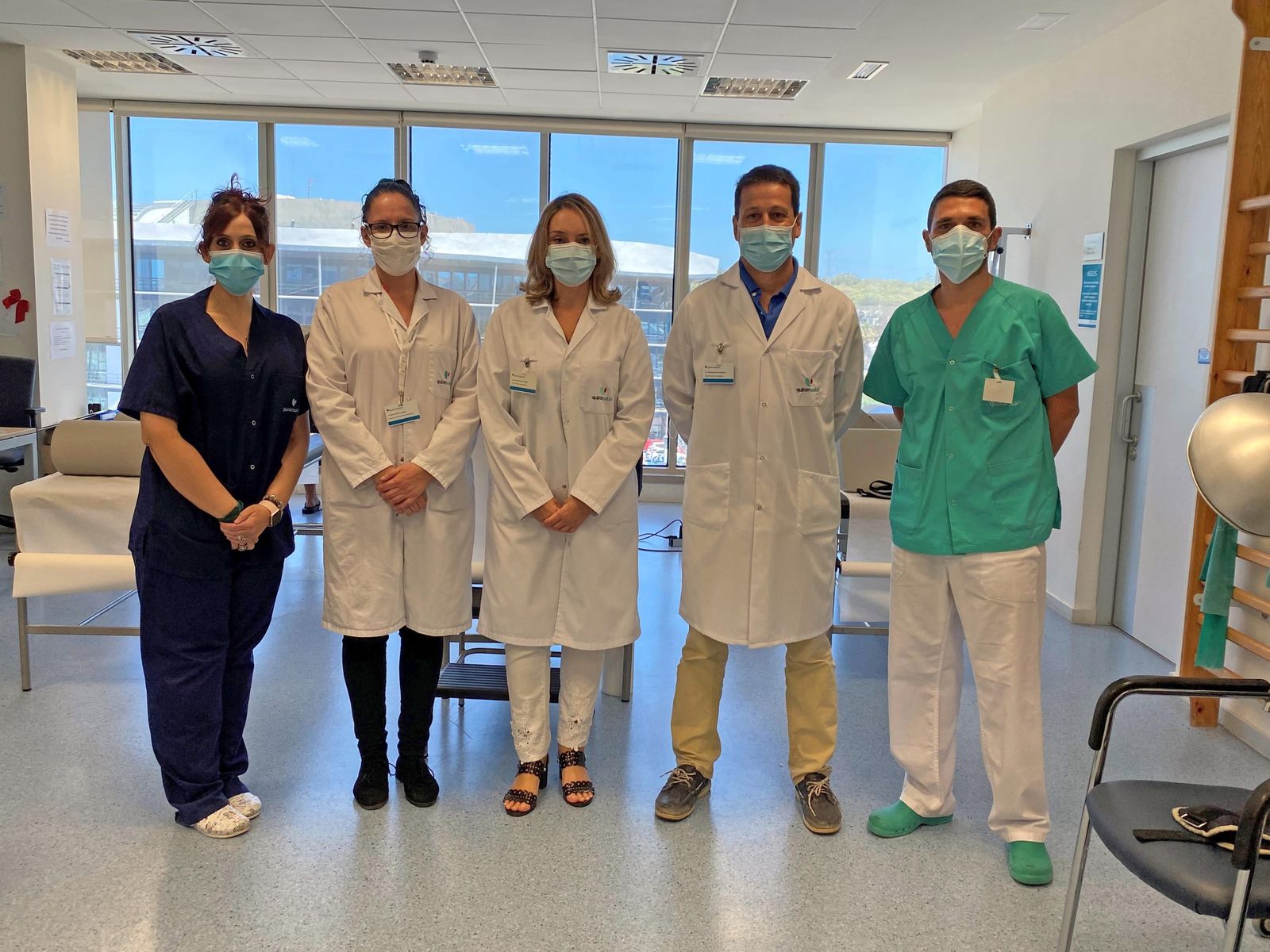 Personal de la Unidad de Articulación Temporomandibular de la comarca