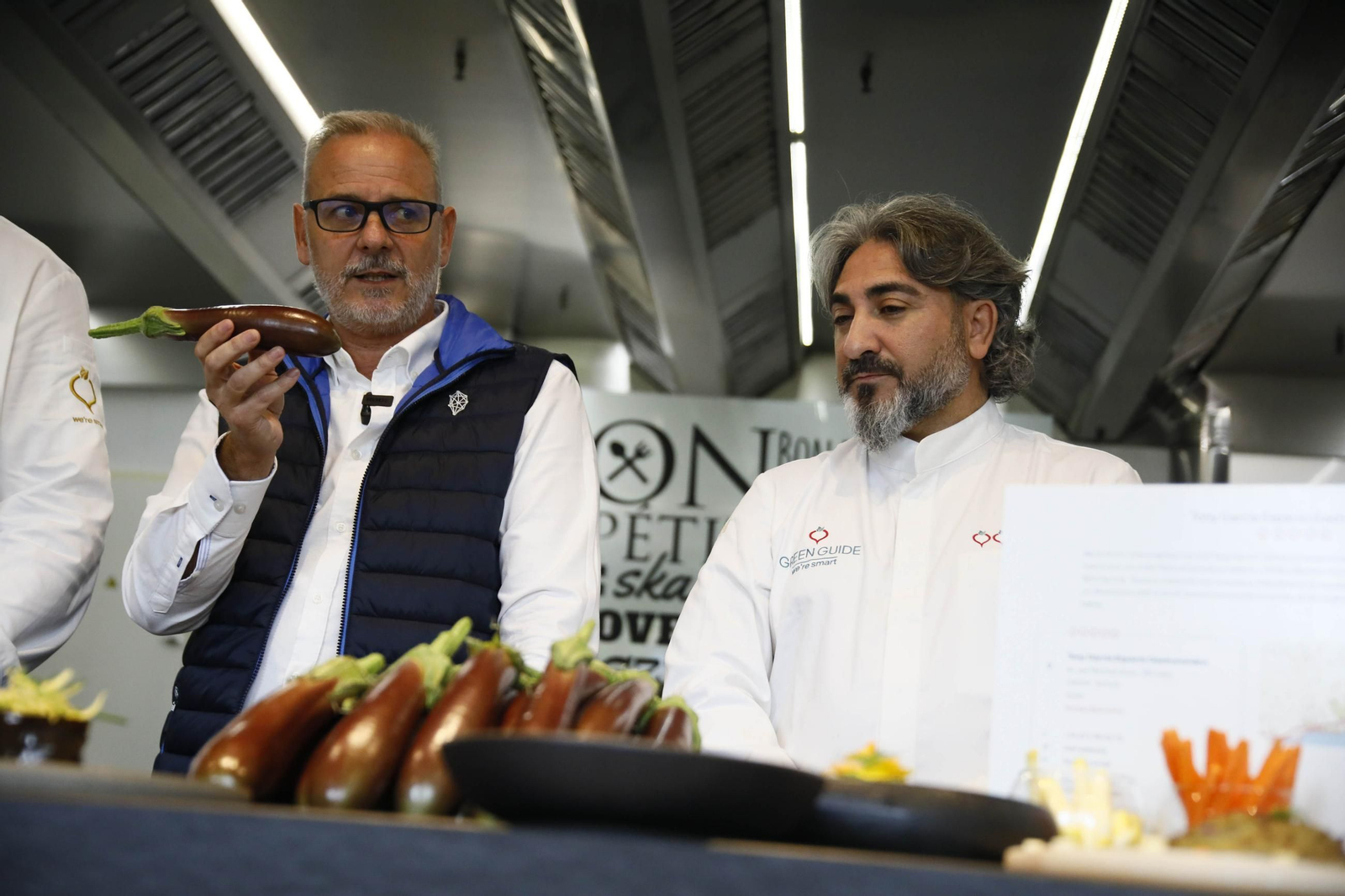 Las imágenes de una nueva variedad de berenjena en Almería