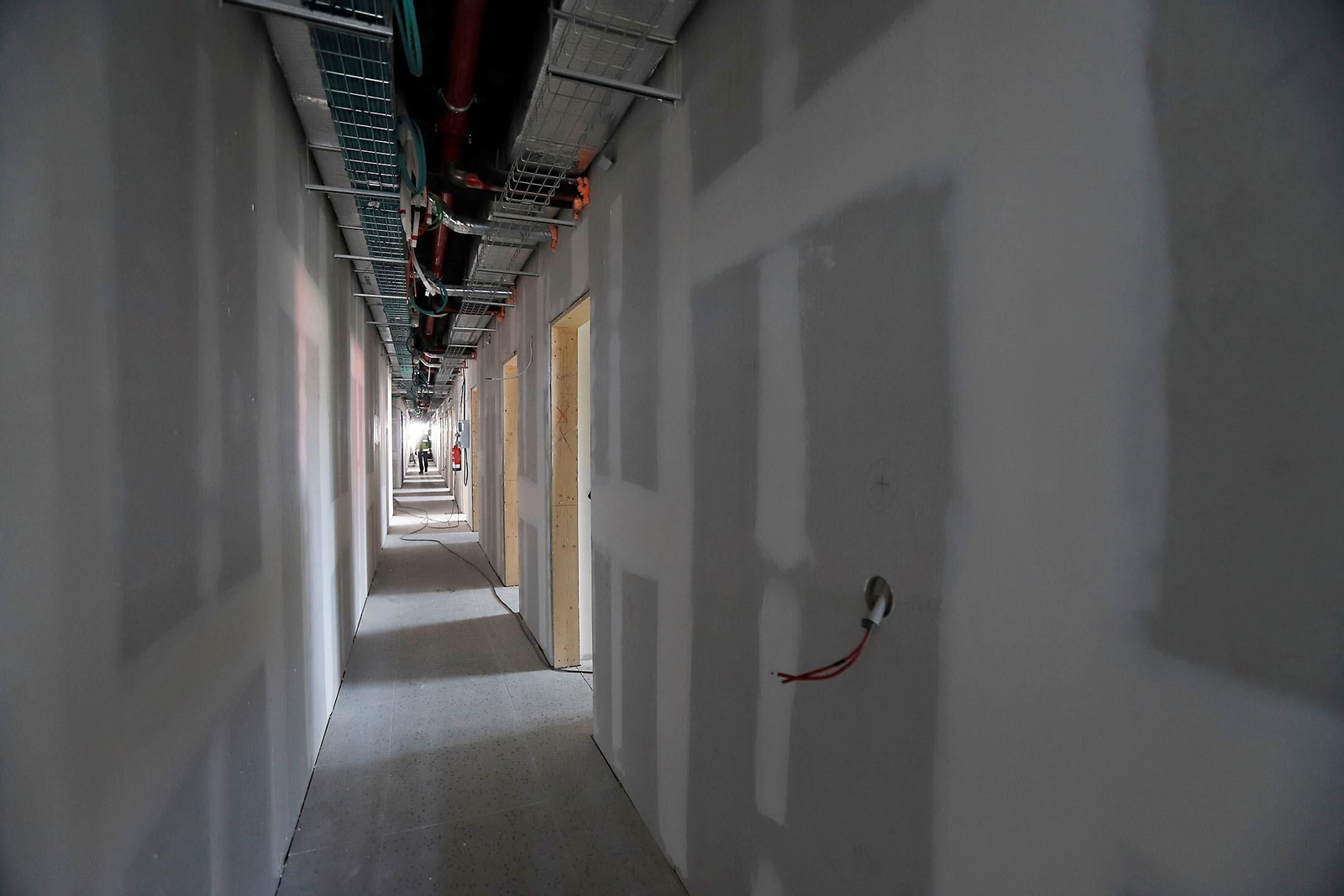 Imágenes de las obras de la residencia de estudiantes de Huelva