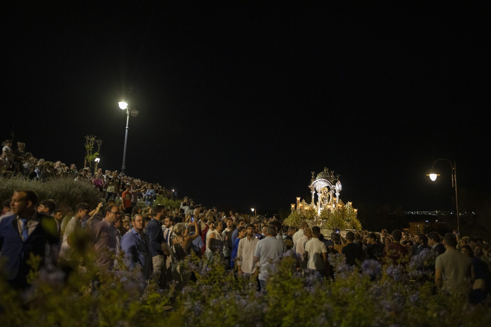 Imágenes de la recogida de la Virgen de la Cinta 2022