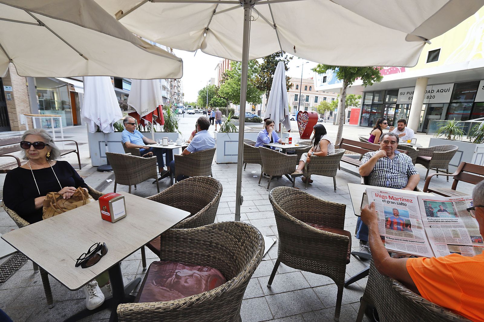 Imágenes del jueves 6 de julio, en Huelva