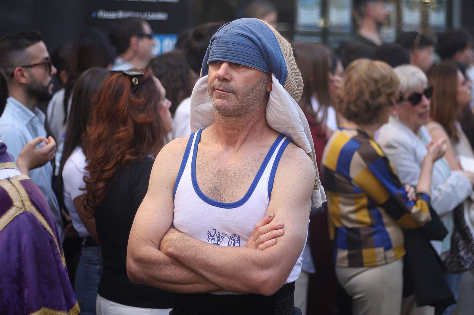 La Hermandad de la Victoria en la Semana Santa de Huelva 2023, en imágenes