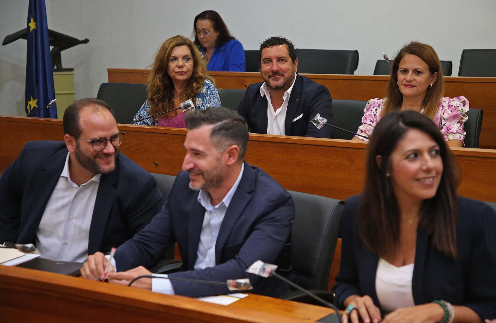 El primer pleno de organización de la Mancomunidad de Municipios del Campo de Gibraltar, en imágenes
