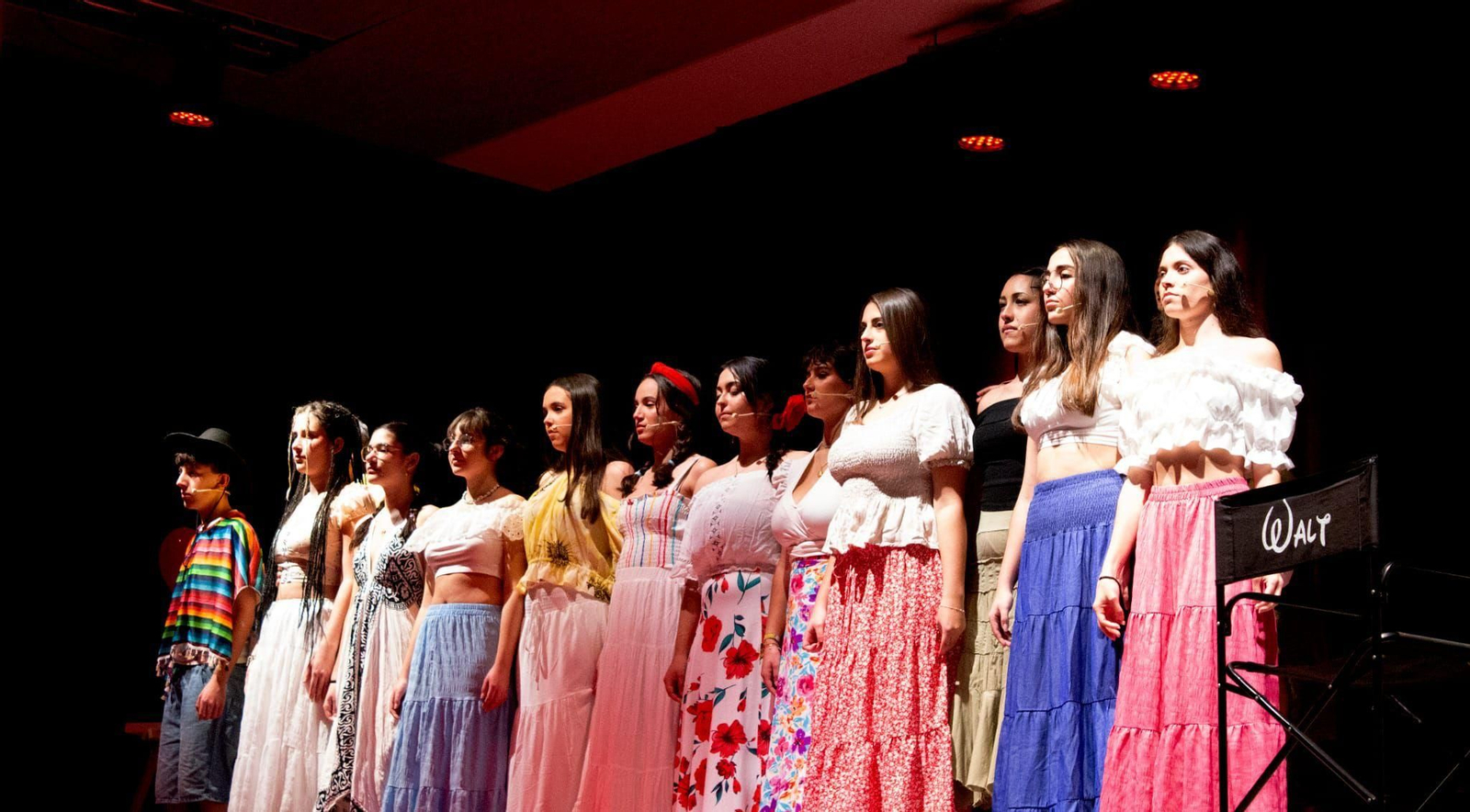 Una escena del musical 'VUELVE. Walt'.