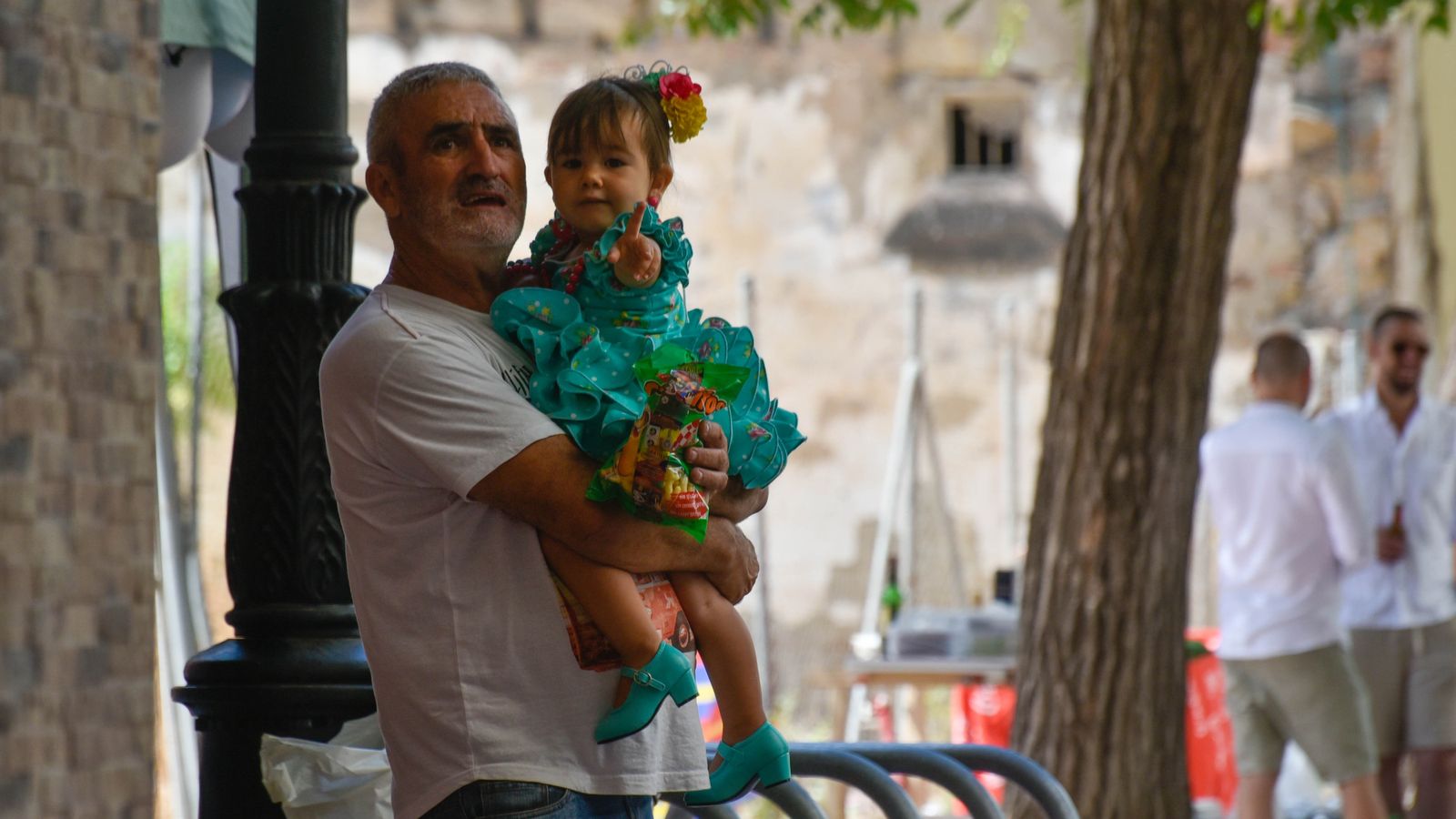 Las fotos del Domingo Rociero en el centro de la Línea