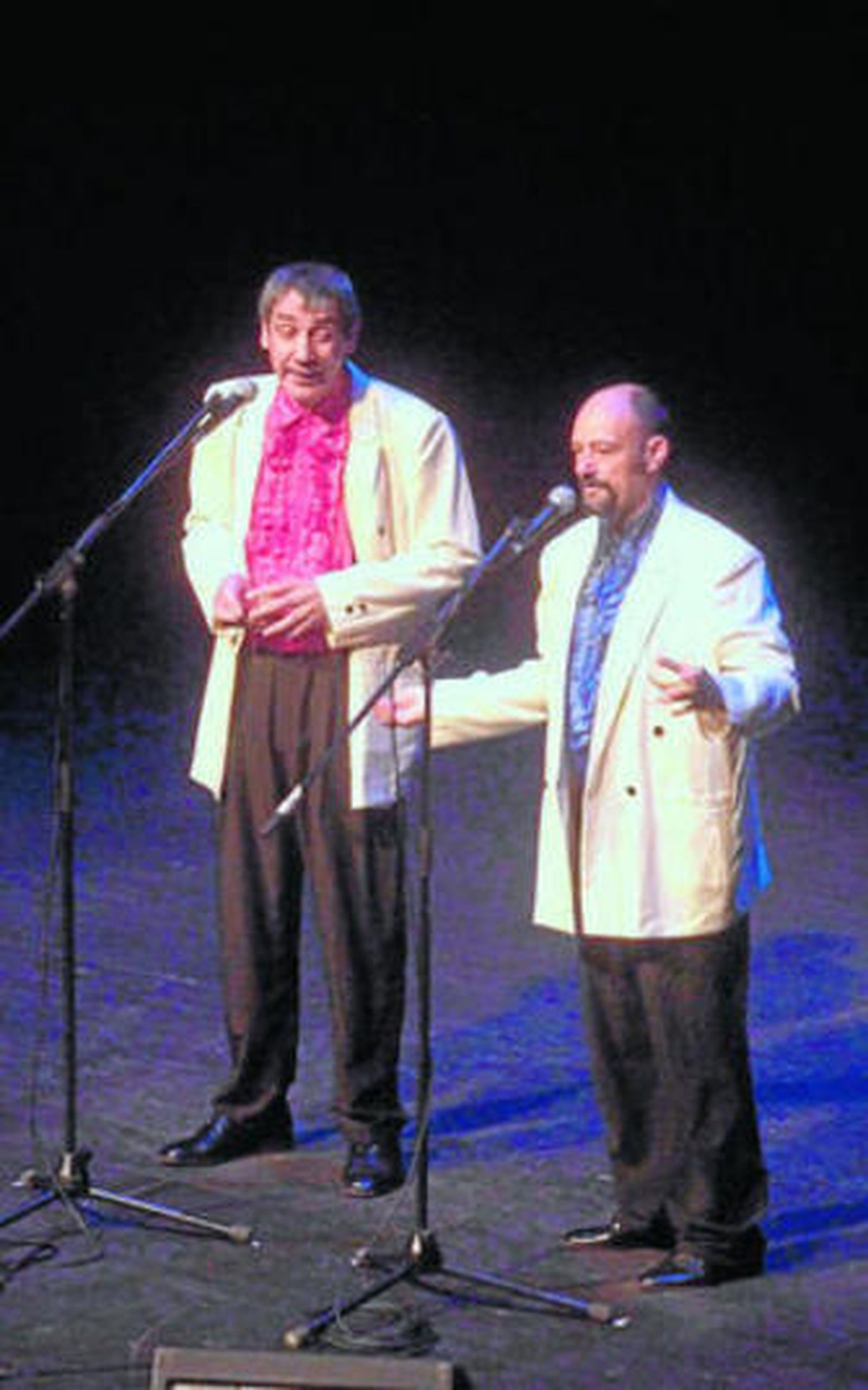 Faemino y Cansado el viernes en el Auditorio de Roquetas.