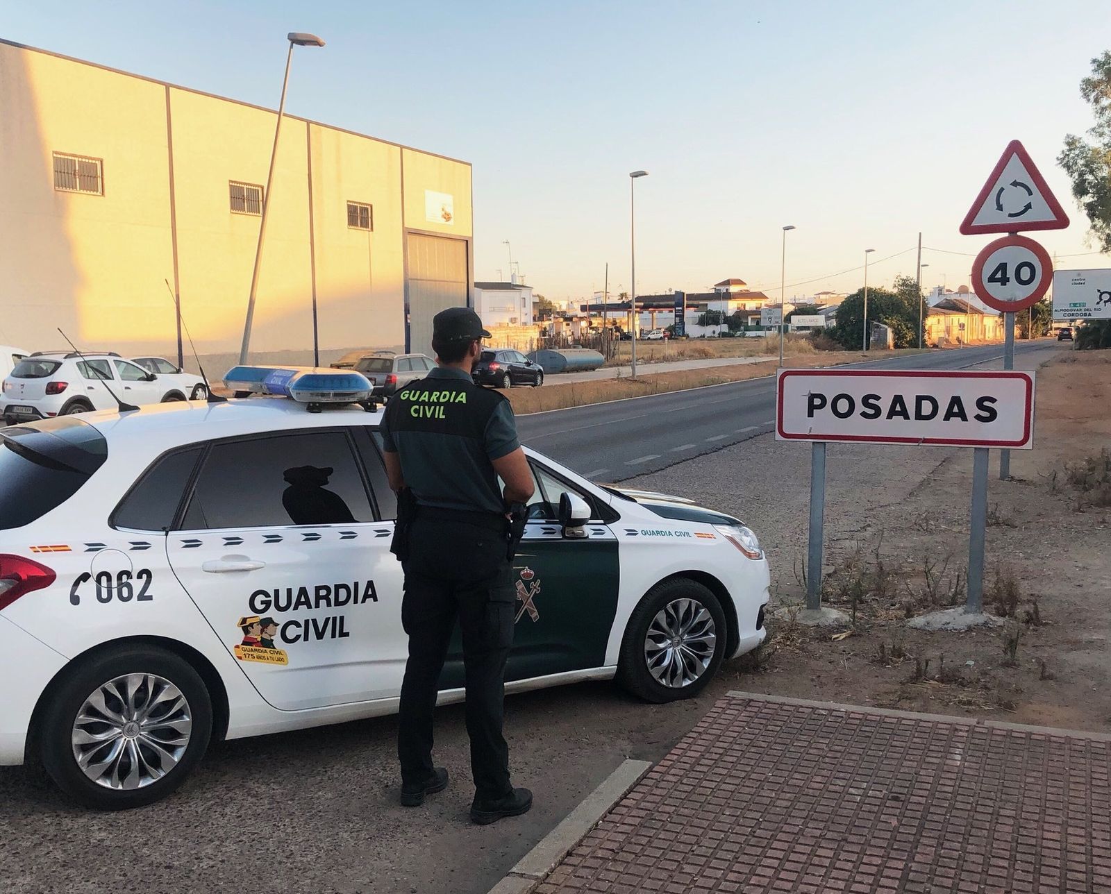 Guardia Civil en Posadas.