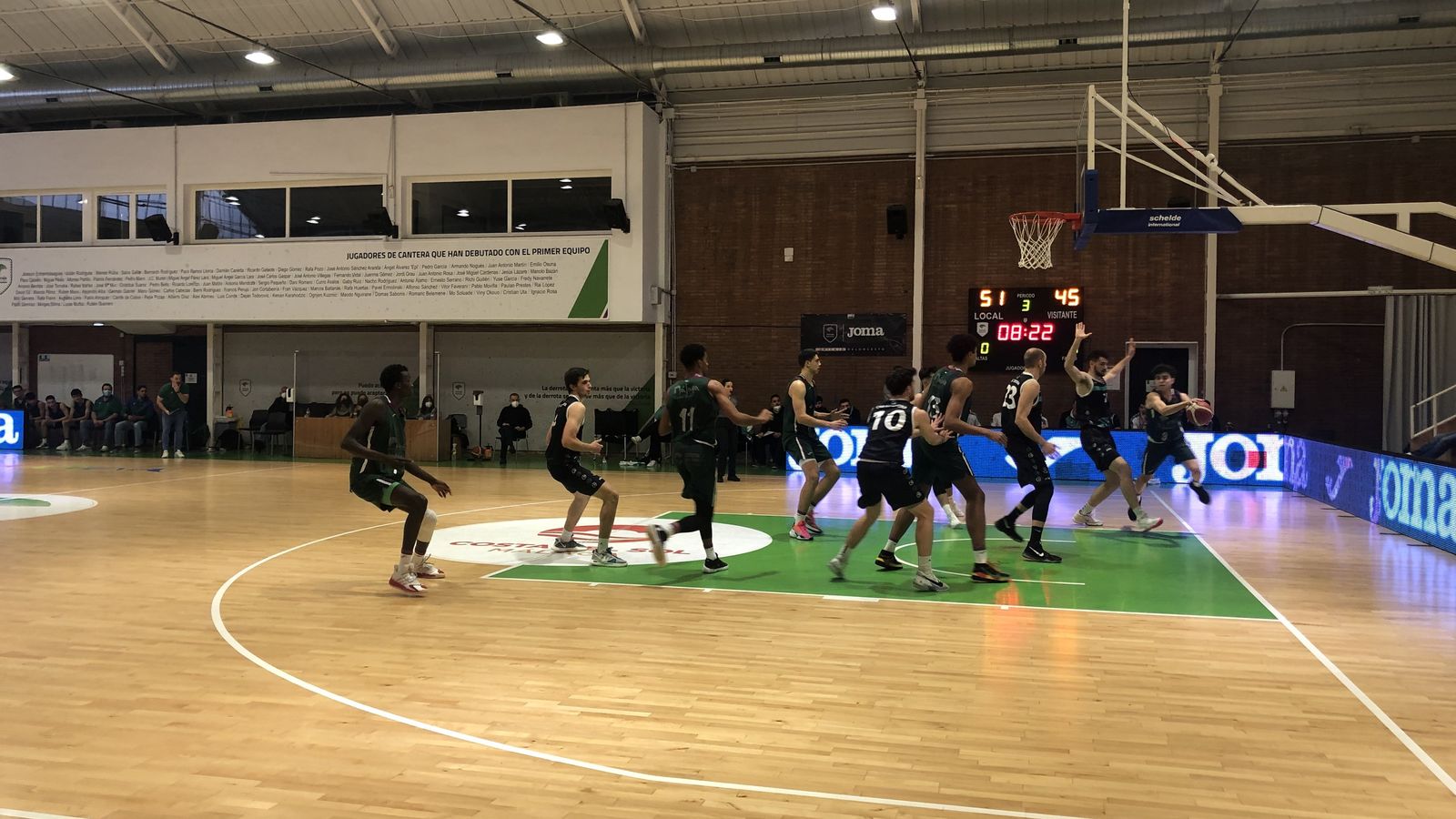 Un instante del Unicaja-CAB Estepona de Liga EBA.