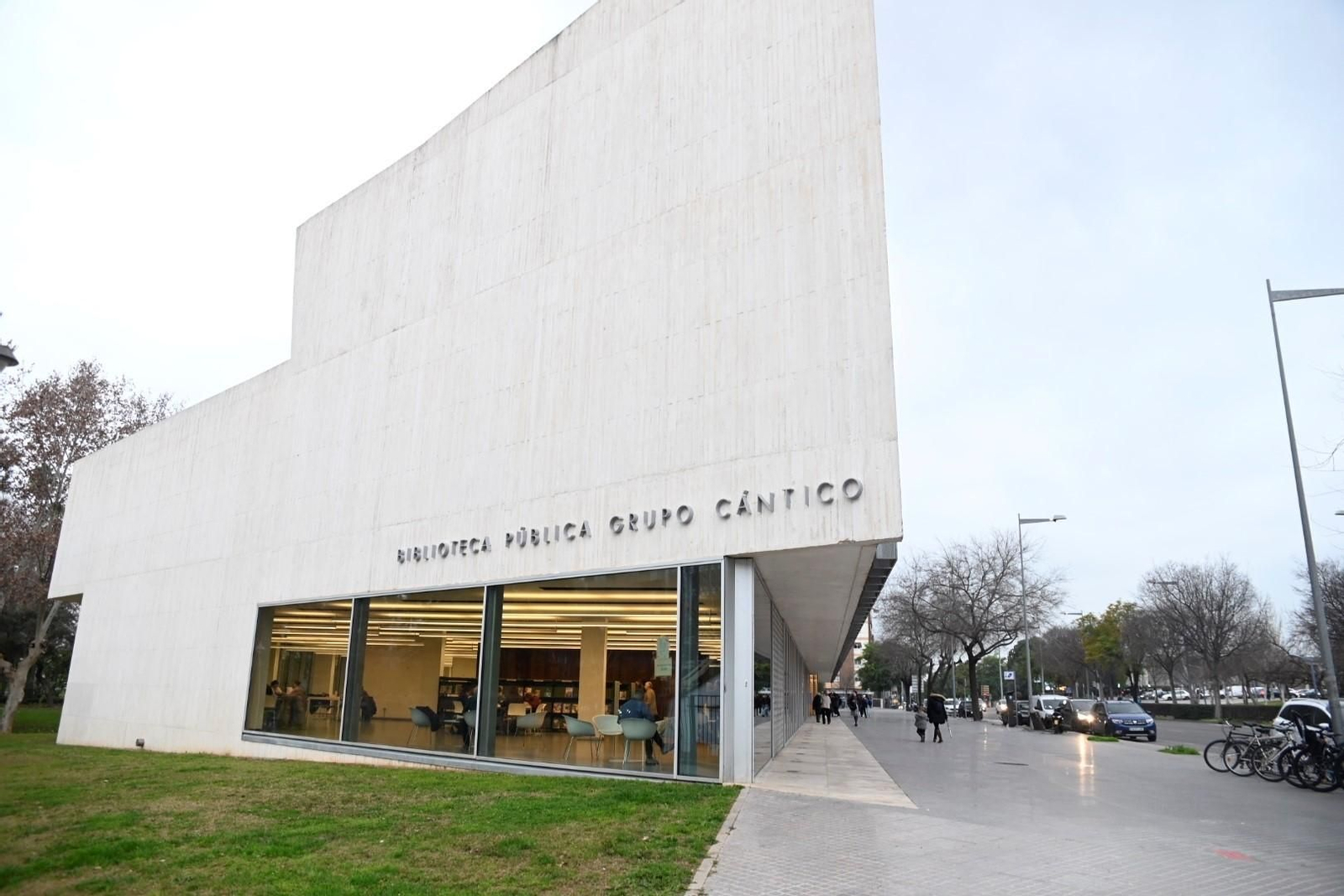 La Biblioteca Grupo Cántico, inaugurada en febrero de 2024.