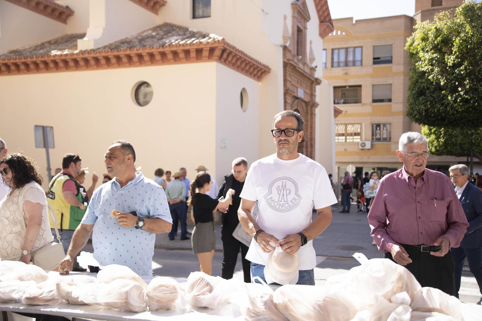 Las imágnes de la misa y procesión en honor a San Marcos en El Ejido