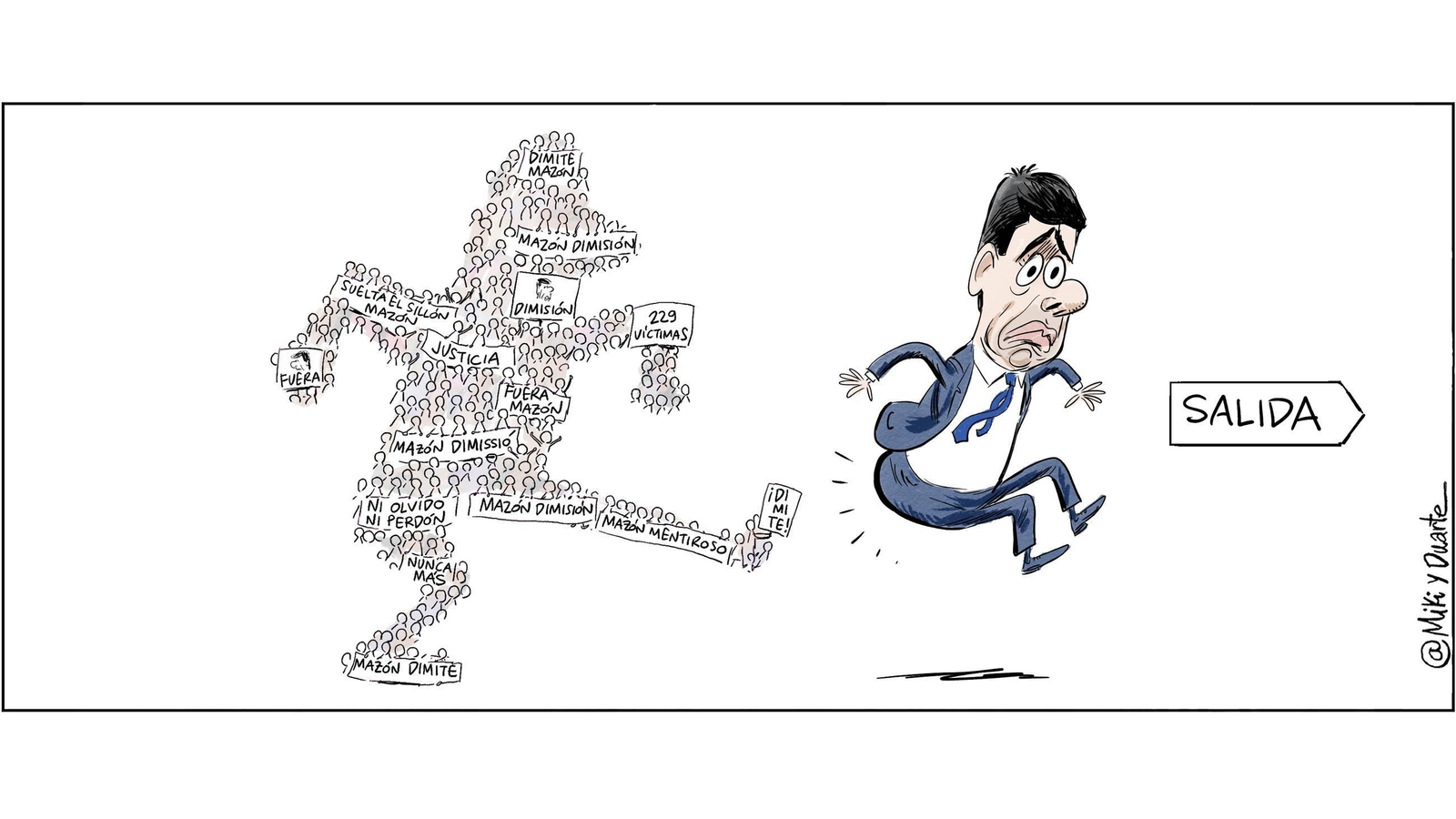 La dimisión de Mazón La dimisión de Mazón