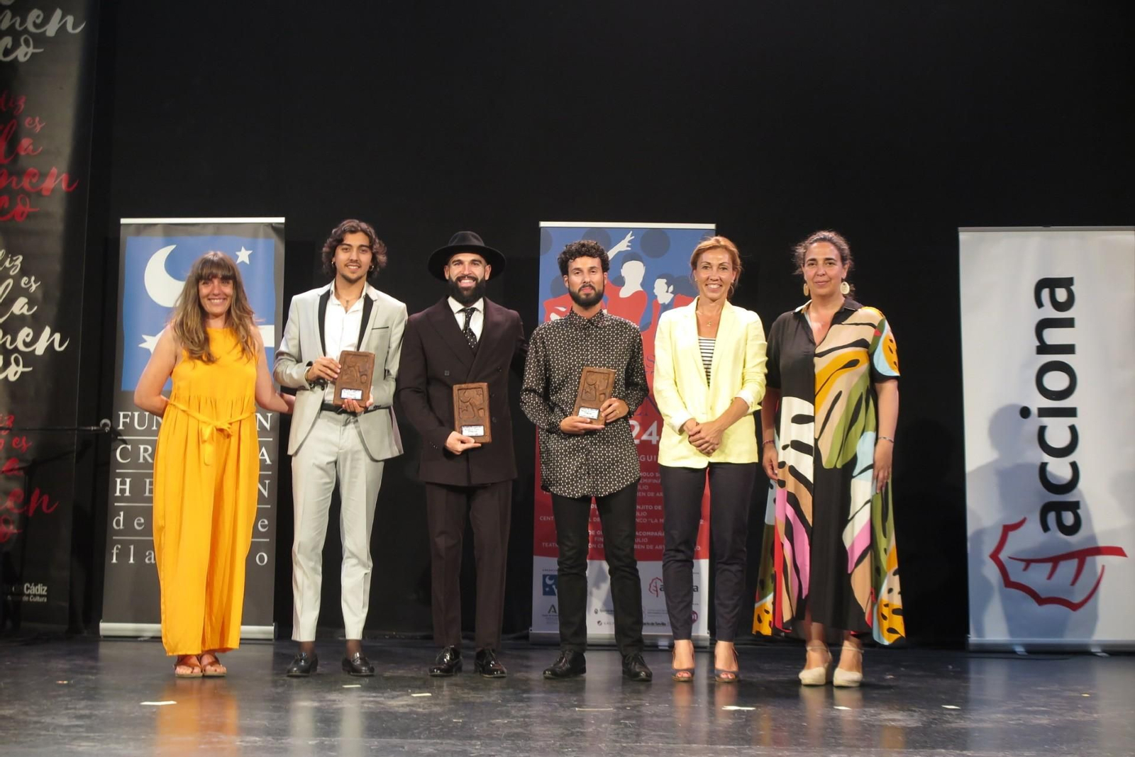 Ganadores del Concurso Talento Flamenco de Cante ‘Naranjito de Triana’ 2024.