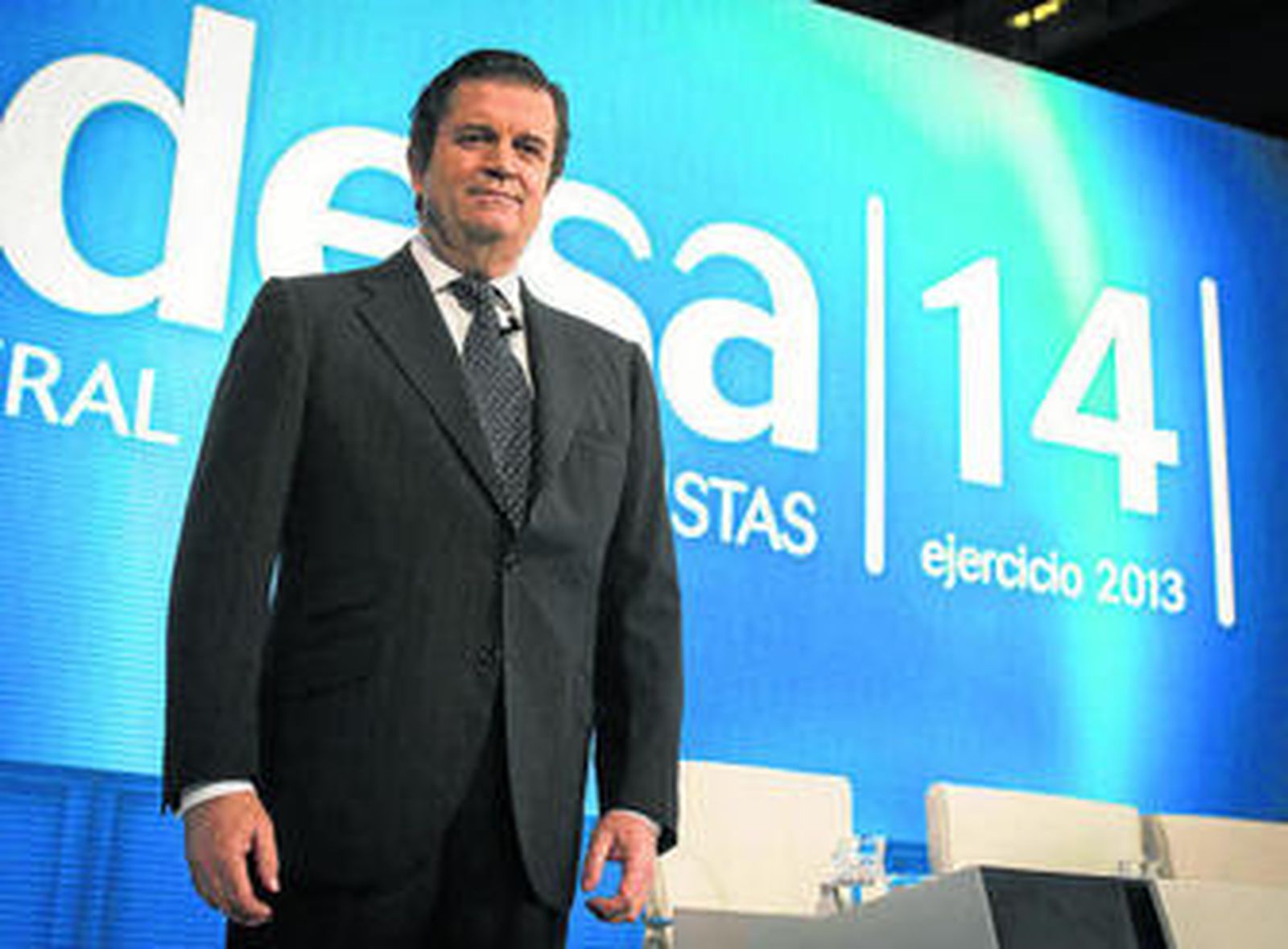 El presidente de Endesa, Borja Prado, en la junta de accionistas celebrada ayer.
