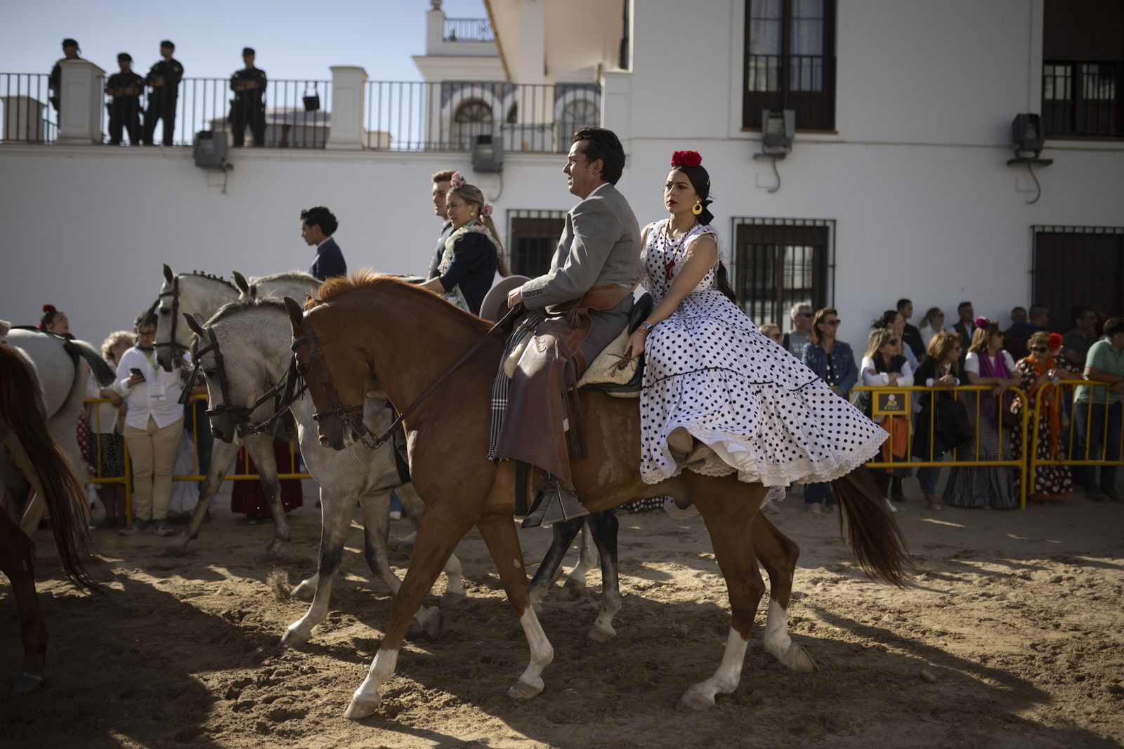 Imágenes de las primeras presentaciones de las hermandades de El Rocío 2024