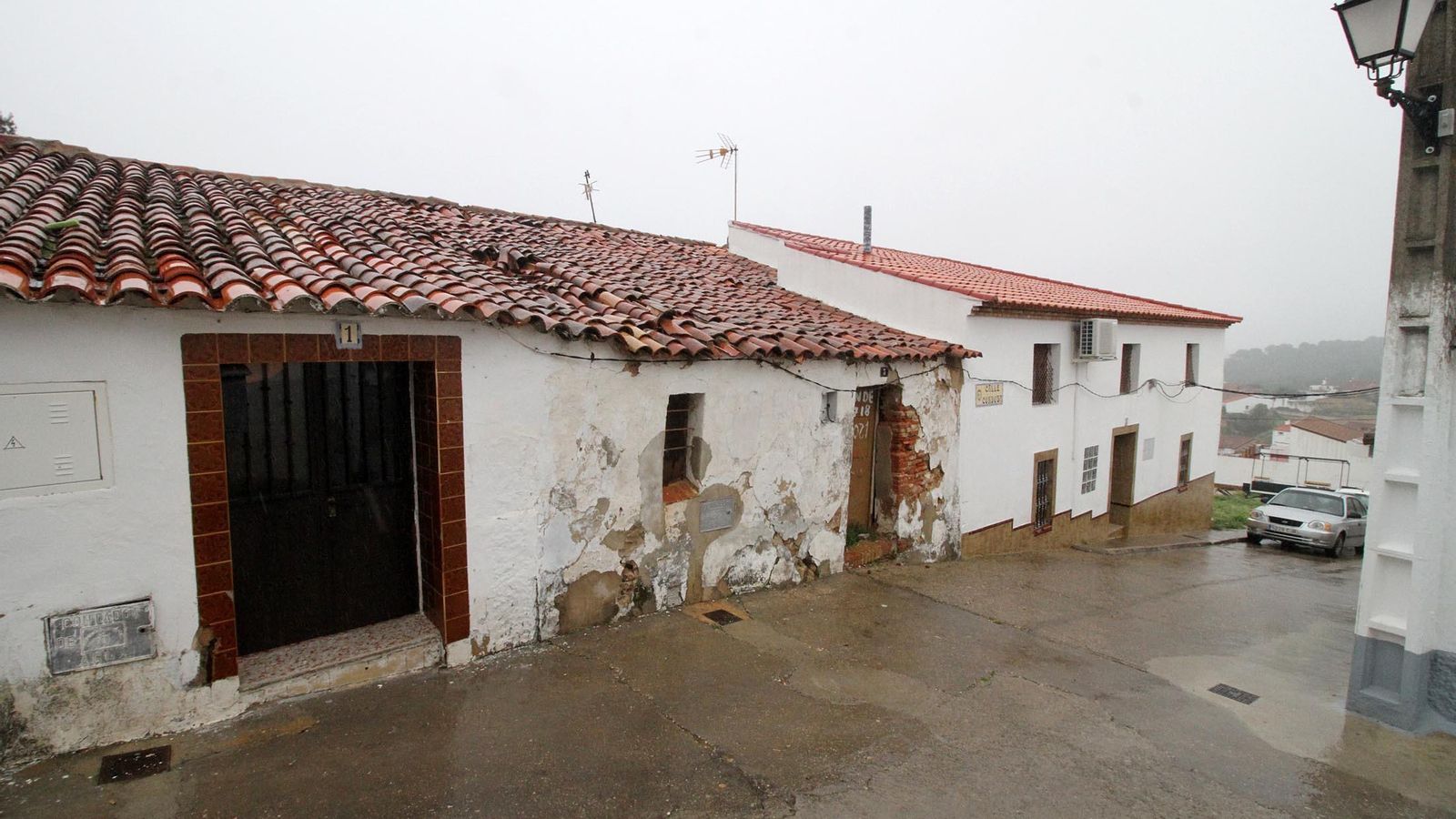 Vivienda del hermano de Bernardo Montoya a diez metros de donde residía Laura.