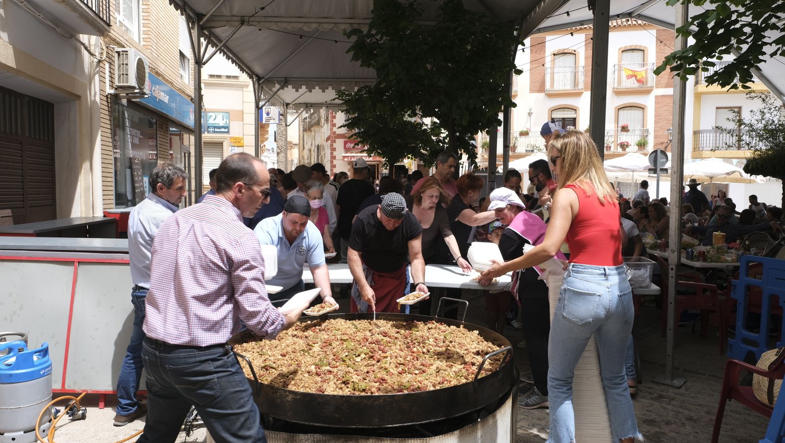 Imágenes del concurso de cata de vinos de las Fiestas de Abrucena 2022