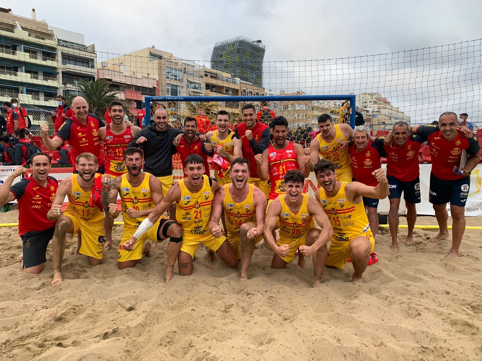 Los hispanos de la arena, en un torneo reciente.