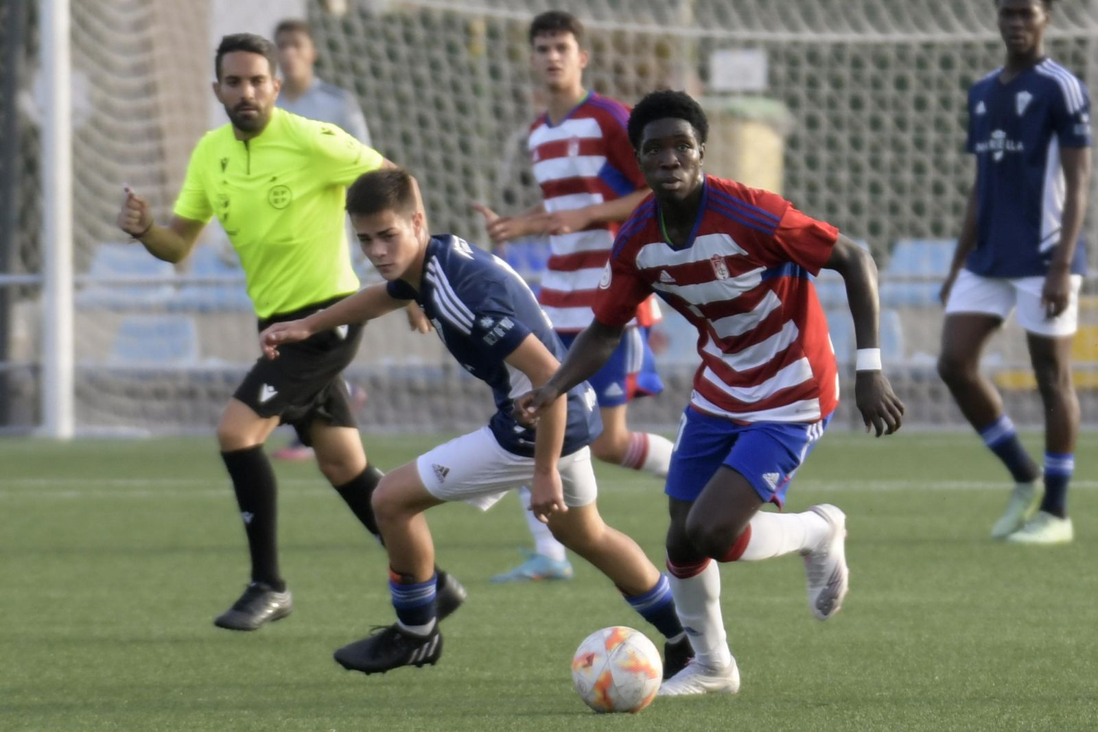 Imagen del encuentro ante el Marbella.