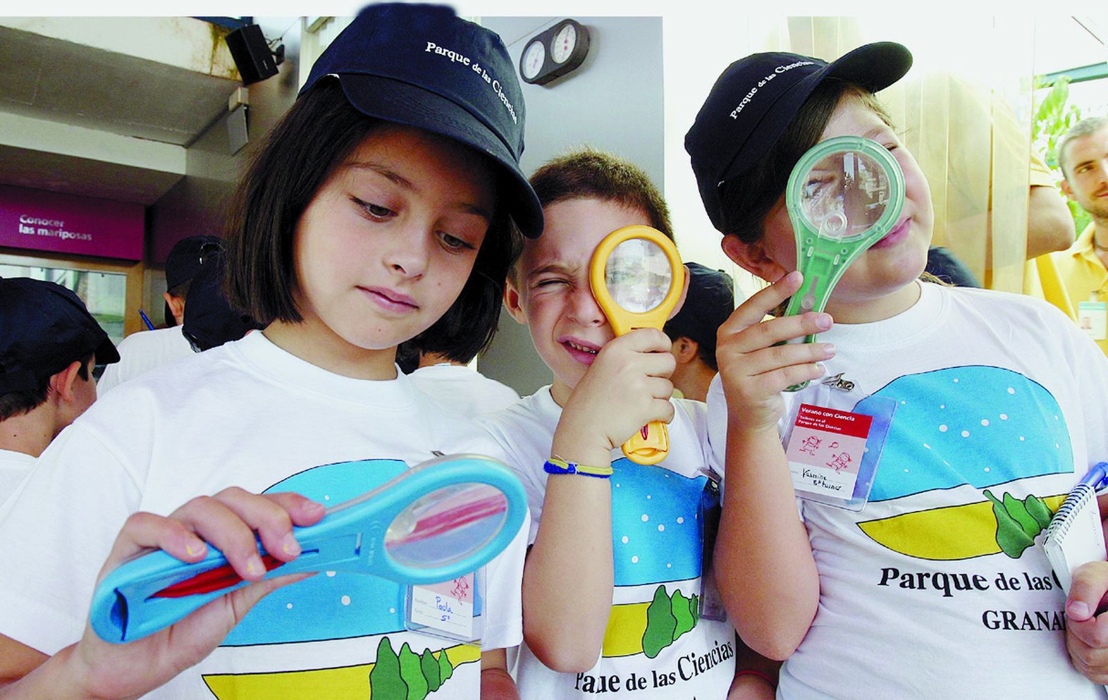 Imagen de archivo de un grupo de niños en el Parque de las Ciencias dentro del programa Verano con Ciencia.