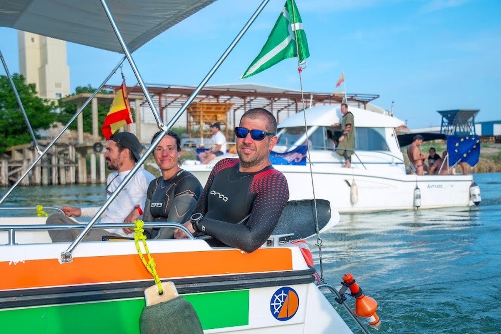 Triatlón a lo largo del Guadalquivir a beneficio de la Fundación Vicente Ferrer