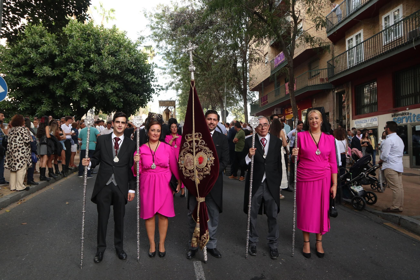 Extraordinaria de la Virgen del Valle de Huelva en imágenes