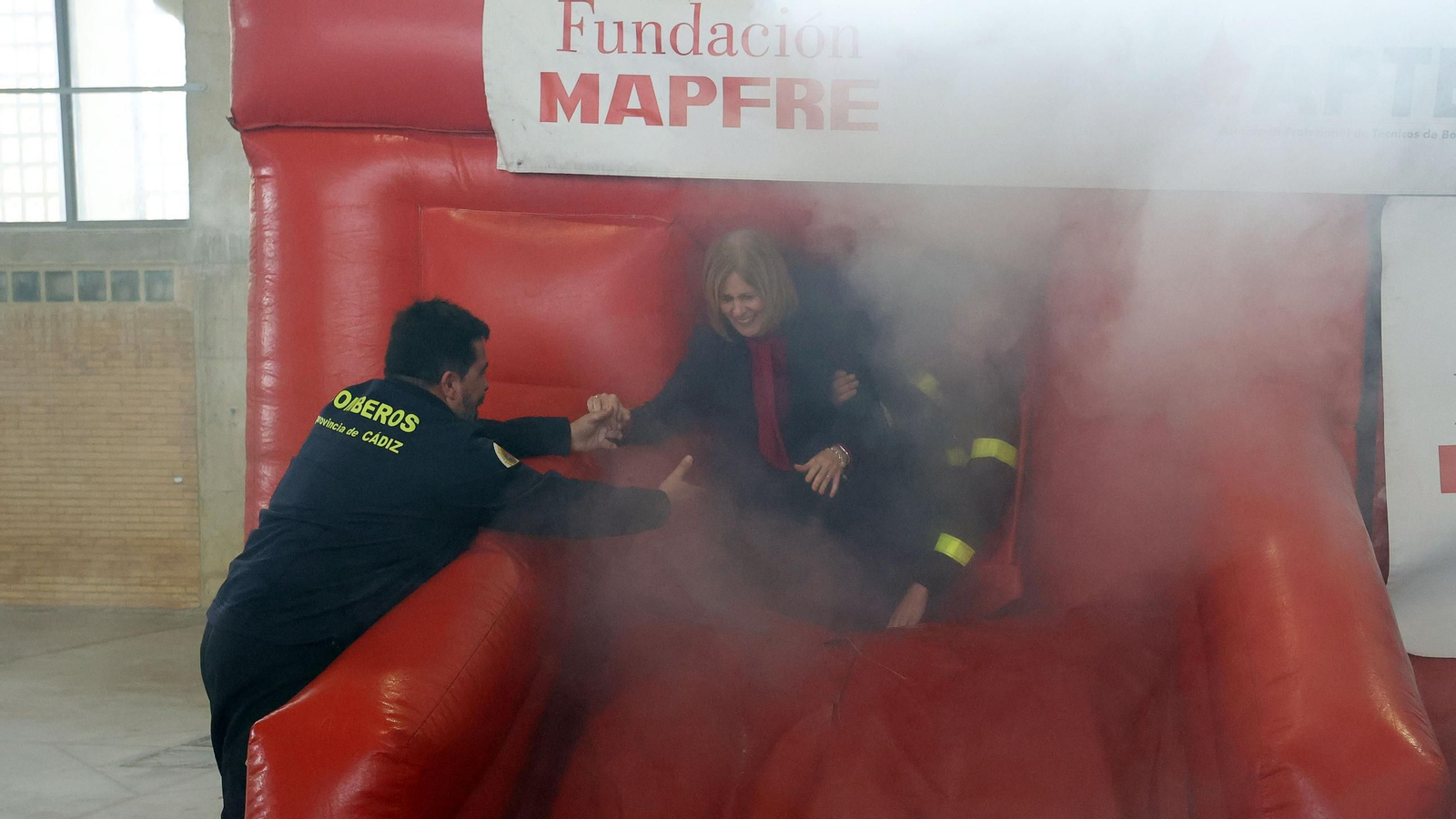 La Infanta Elena y la Alcaldesa de Jerez en la Inauguración de la XX Semana de la Prevención de Incendios Mapfre 2025 en Jerez