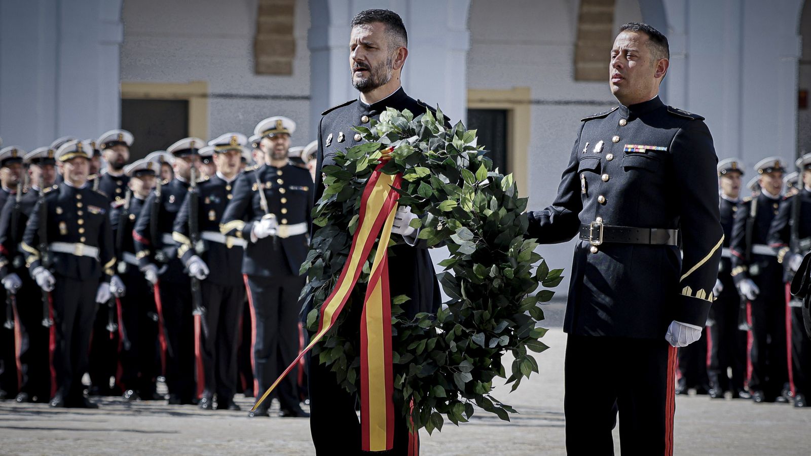 Las imágenes de la celebración del 489º Aniversario de la Infantería de Marina en Cádiz
