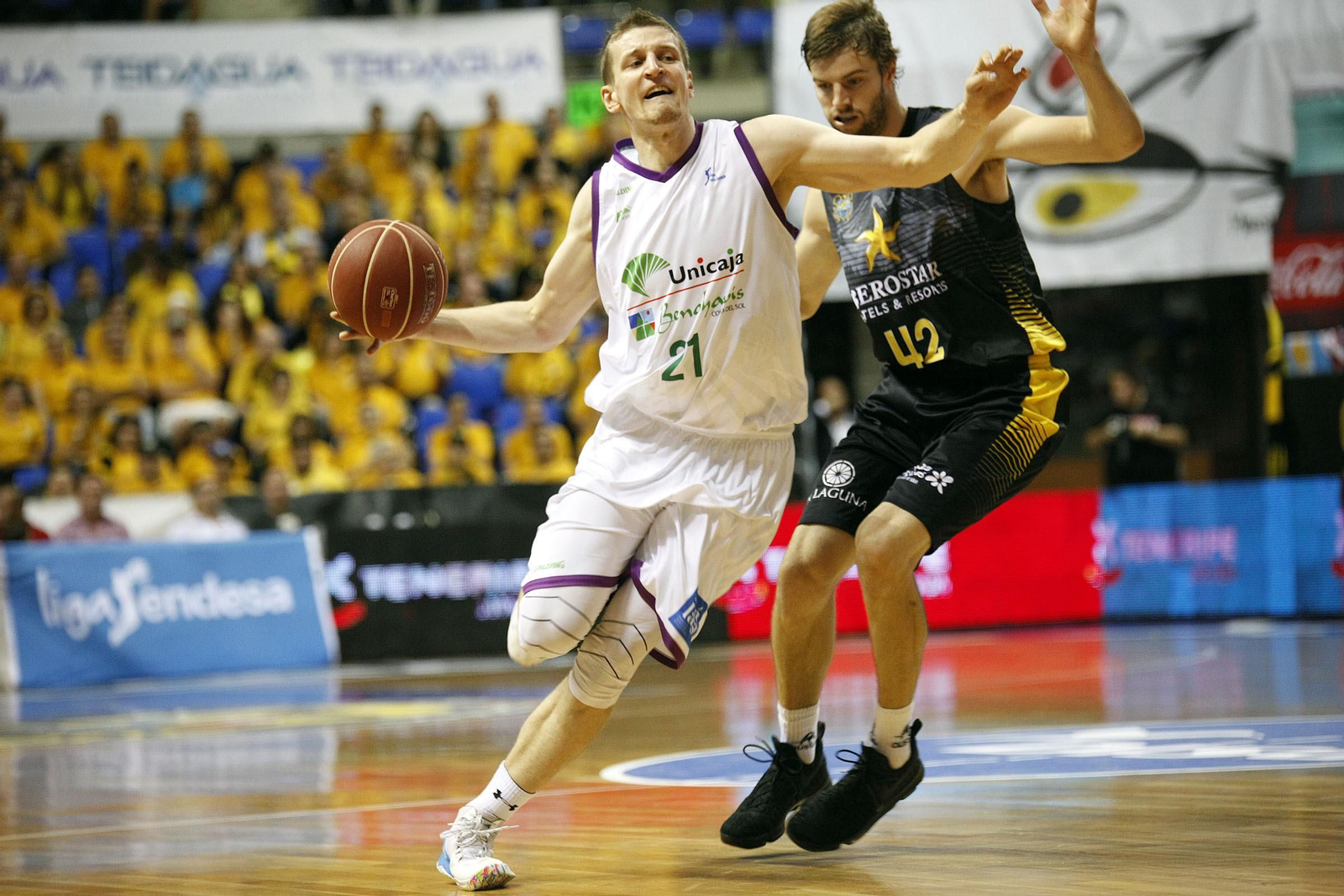 Los cinco años de Adam Waczynski en el Unicaja, en fotos