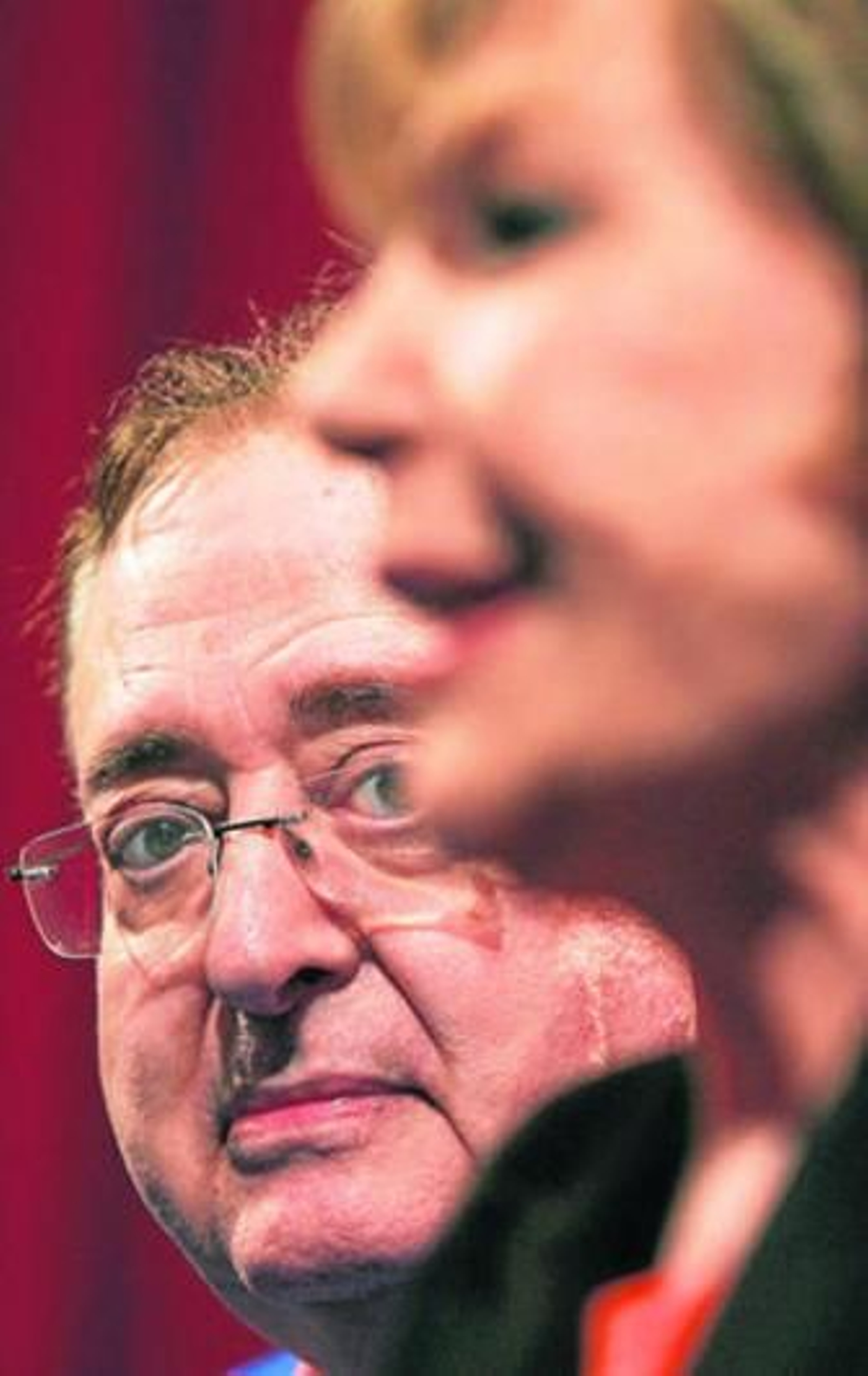 Antonio Ozores con Laura Valenzuela en el Festival de Málaga.