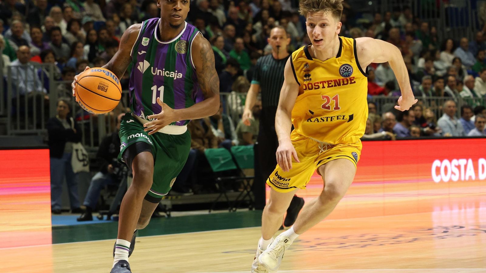 El Unicaja - Filou Oostende de BCL, en fotos