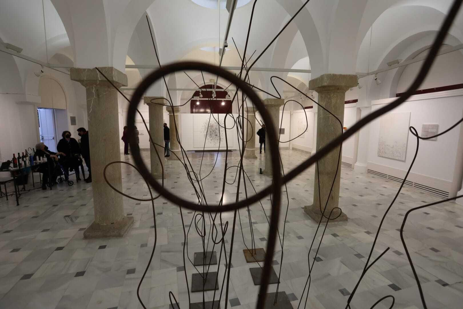 Exposición 'Las caligrafías del alma' de Willie Márquez en Jerez