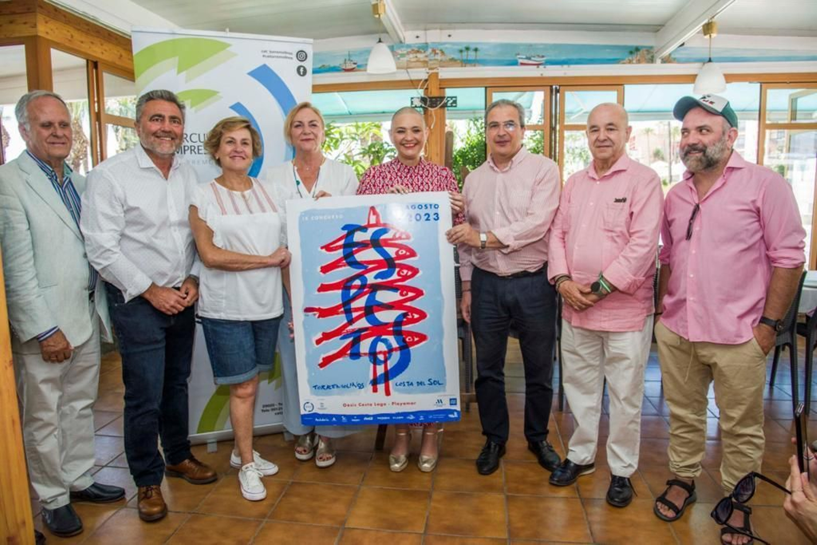 La presentación del cartel del Concurso de espetos de la Costa del Sol.
