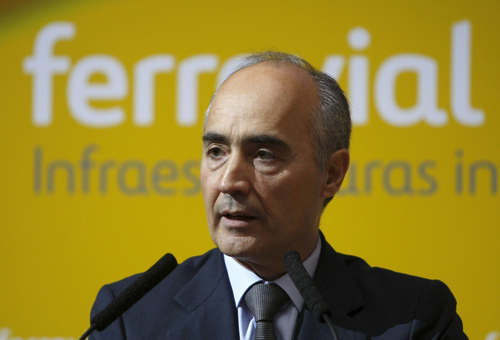 El presidente de Ferrovial, Rafael del Pino